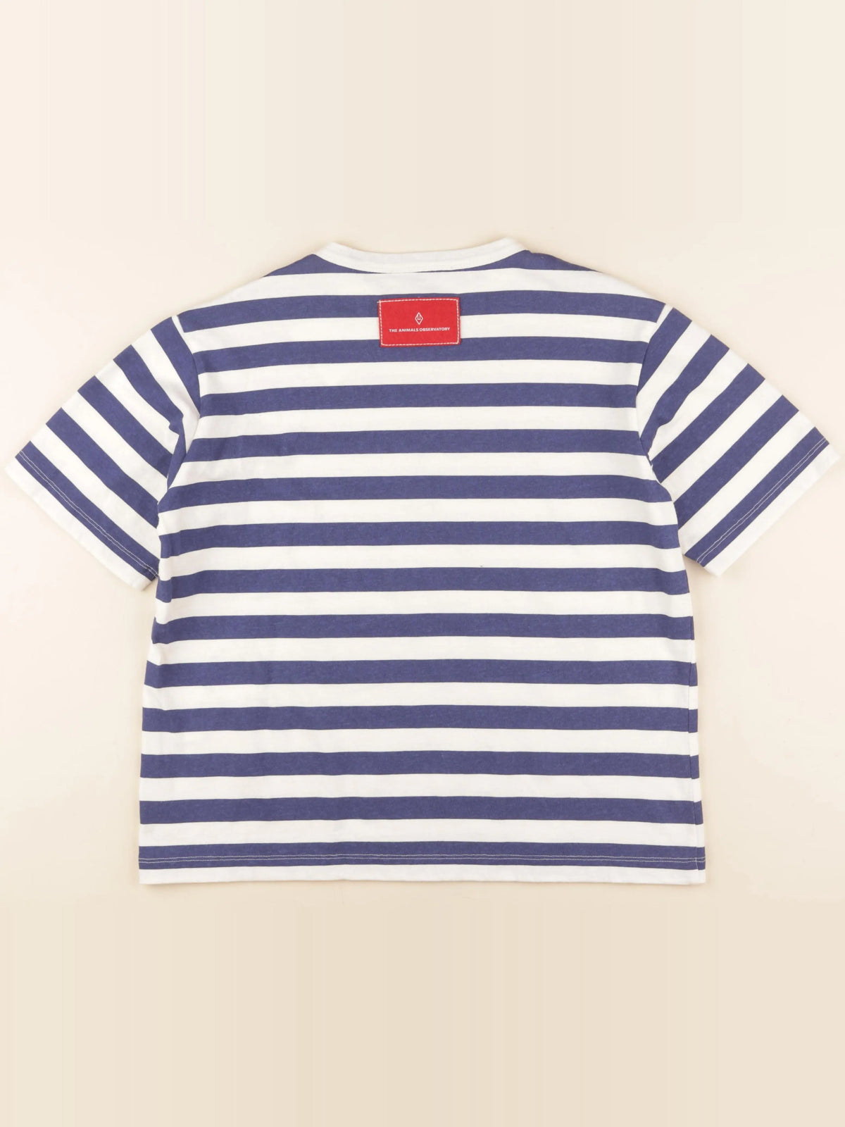 Tee-shirt bleu, blanc