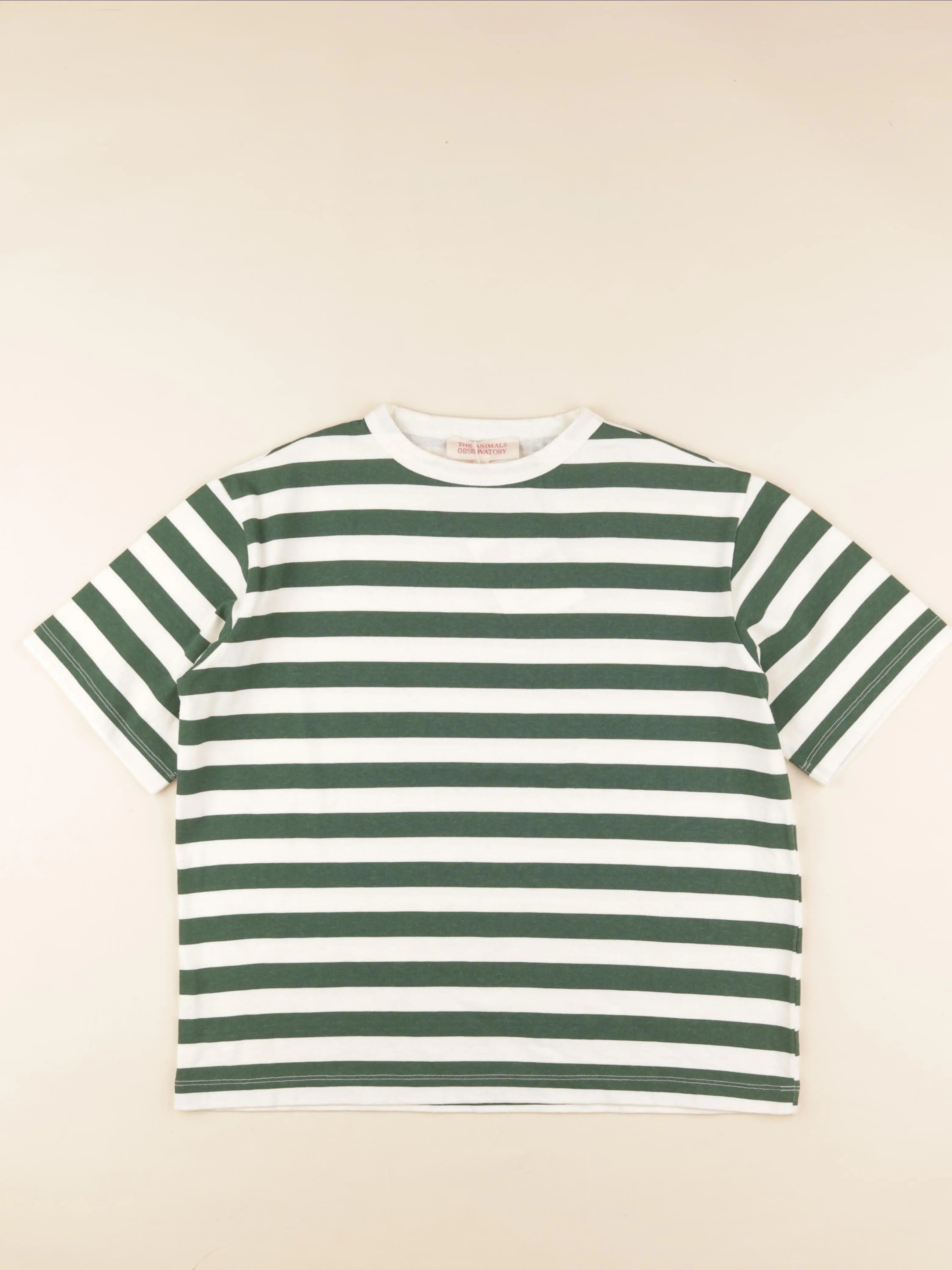 Tee-shirt blanc, vert