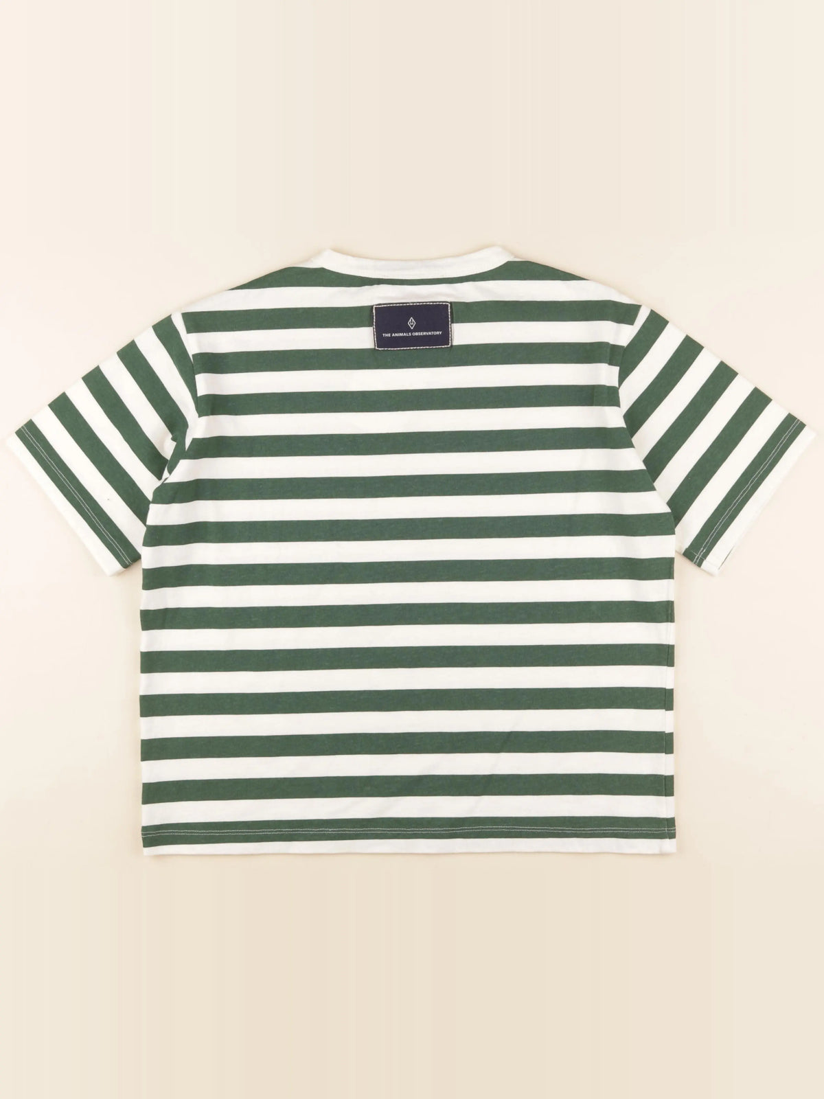 Tee-shirt blanc, vert