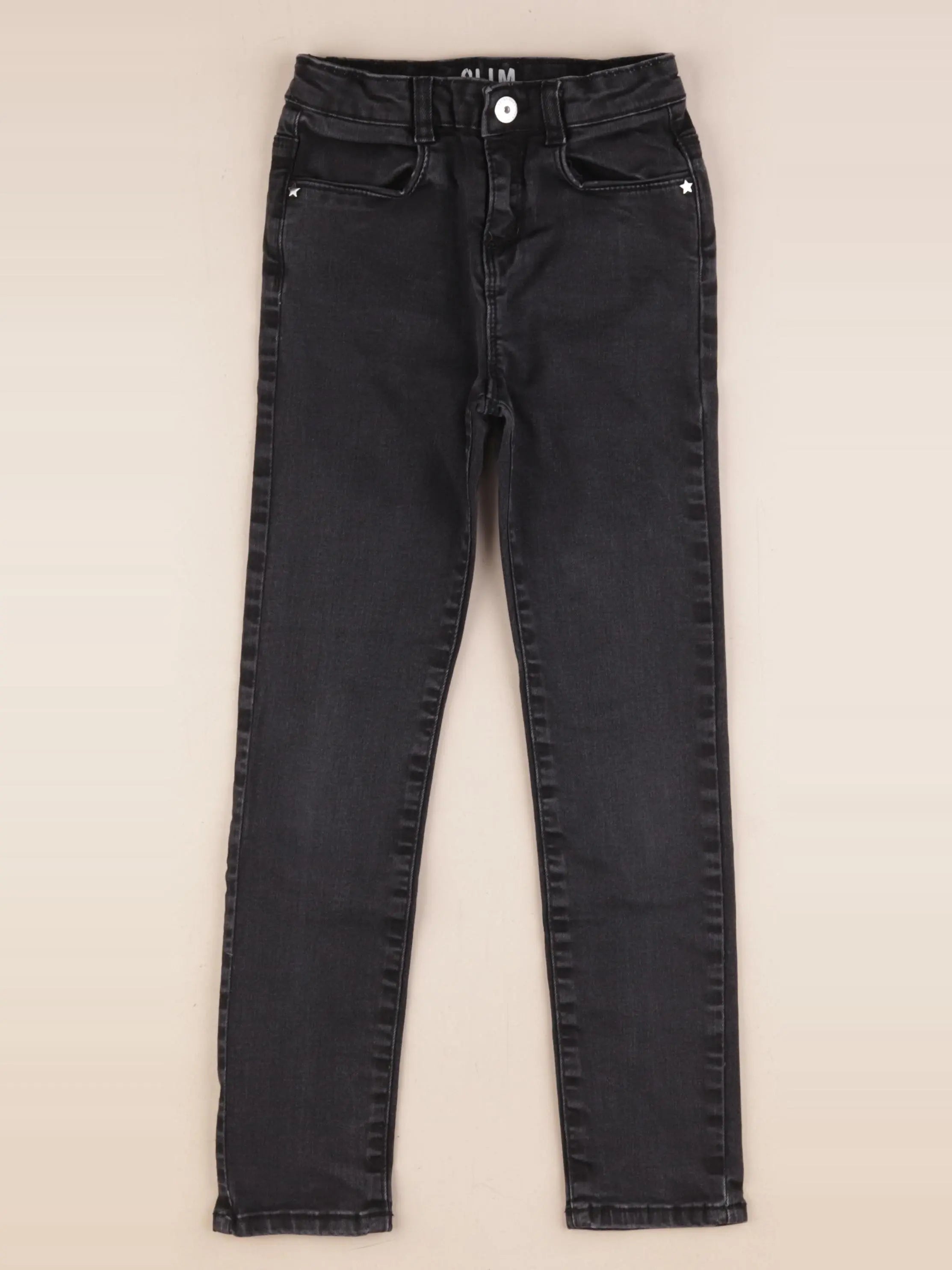 Vertbaudet - jean noir - 8 ans
