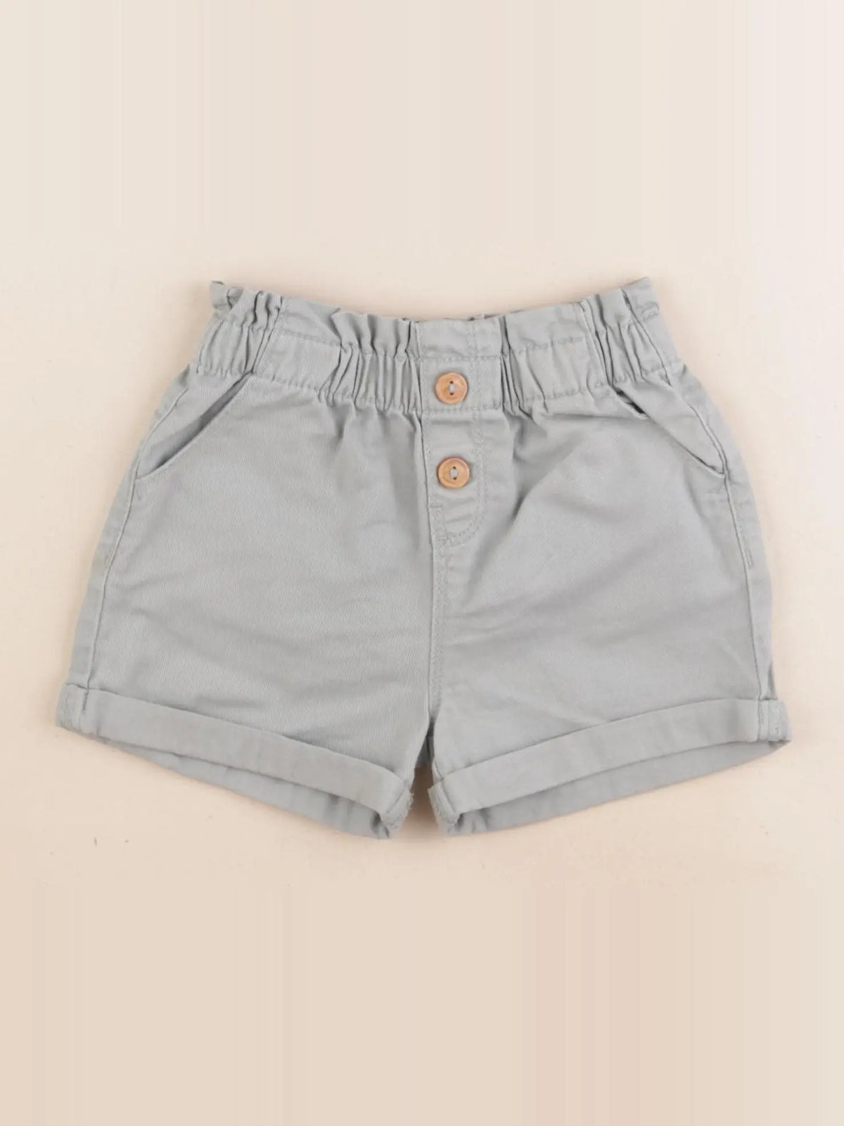 Vertbaudet - short vert - 24 mois