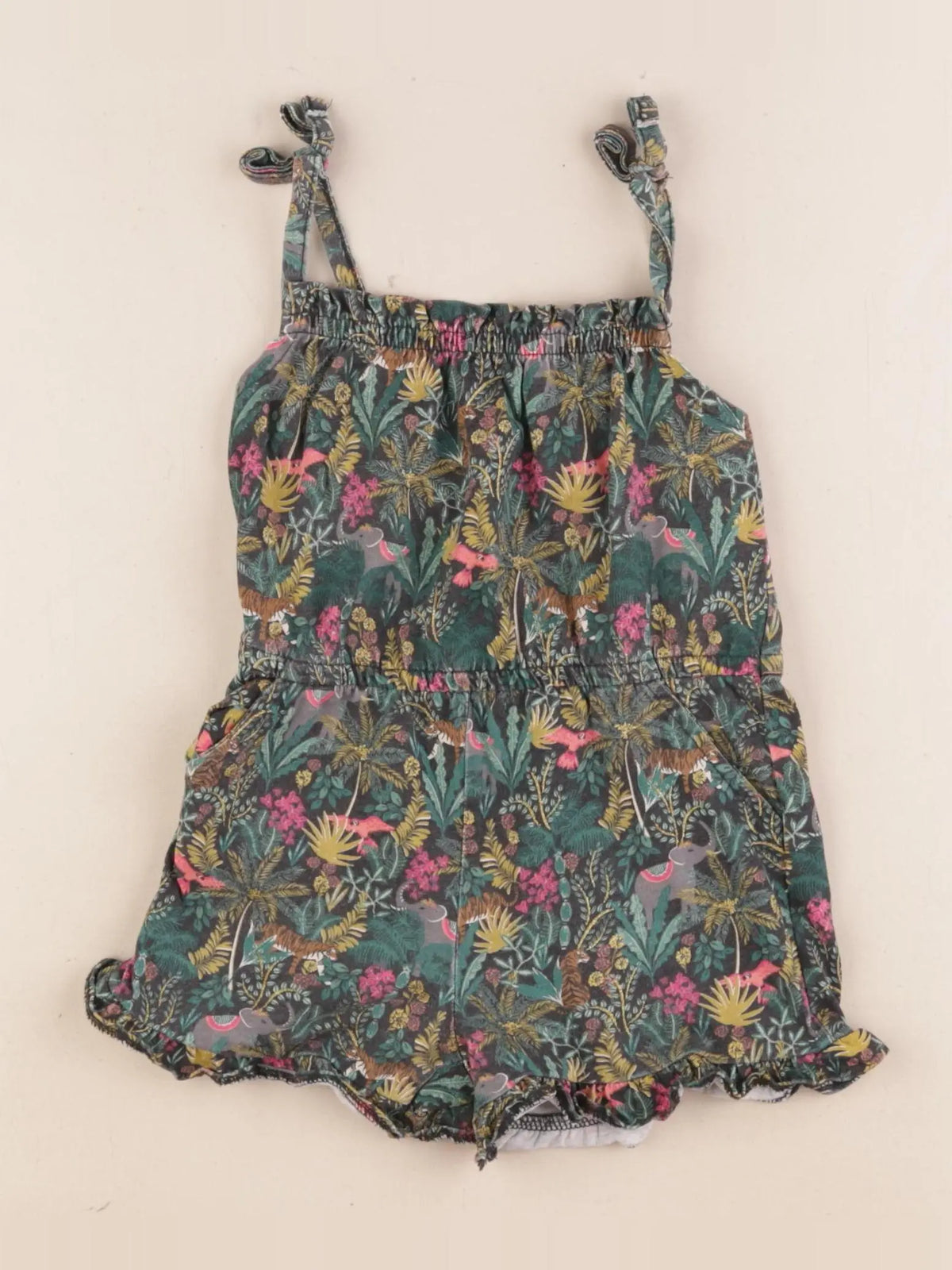 Vertbaudet - combinaison multicolore - 2 ans