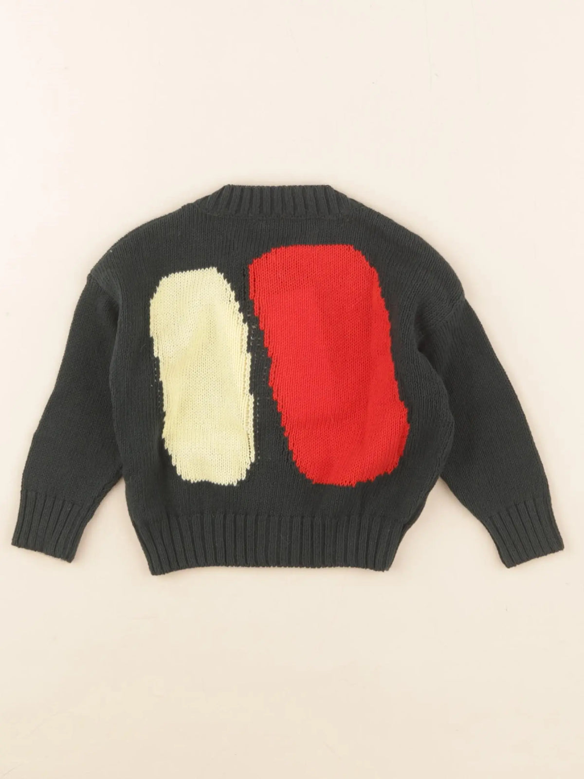 Gilet imprimé au dos vert