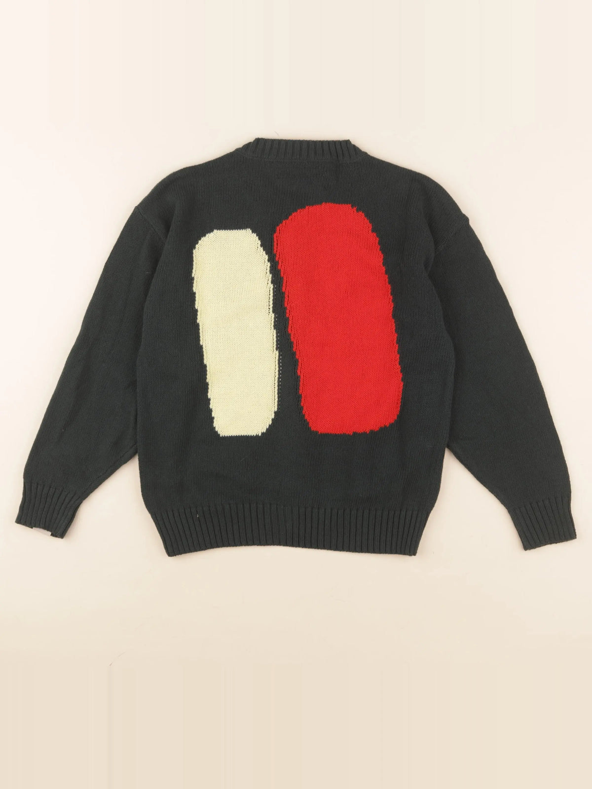 Gilet imprimé au dos vert