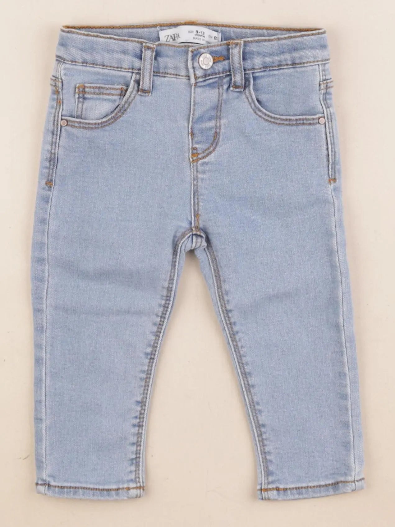 Zara - jean bleu - 9/12 mois