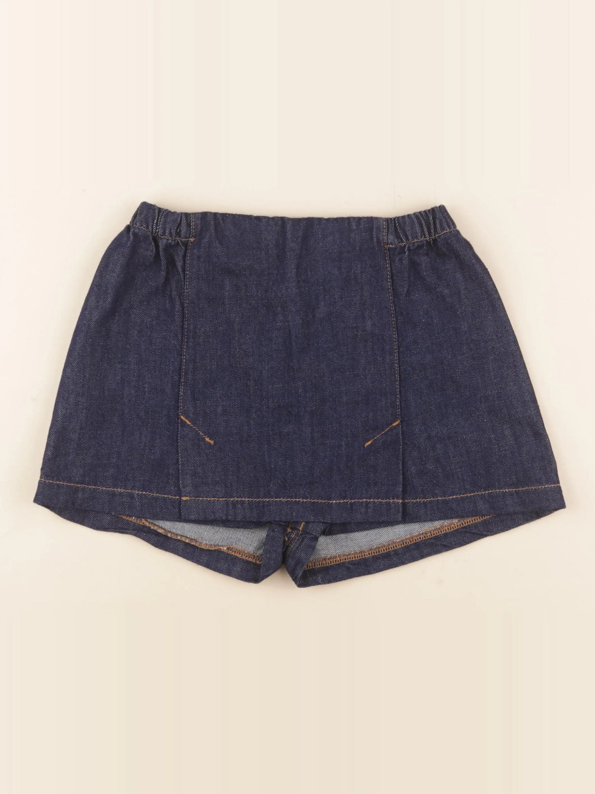 Jupe short bleu