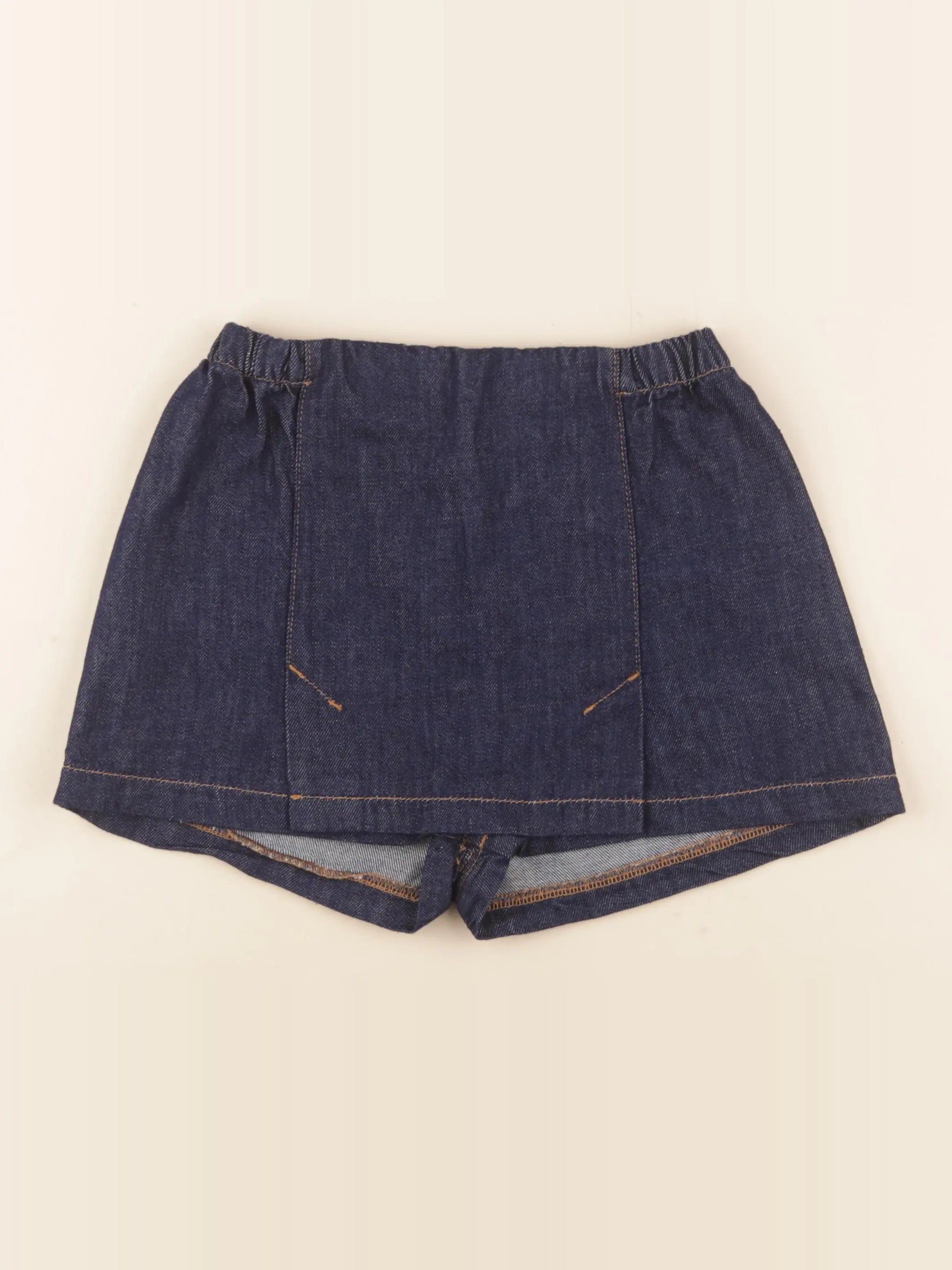 Jupe short bleu