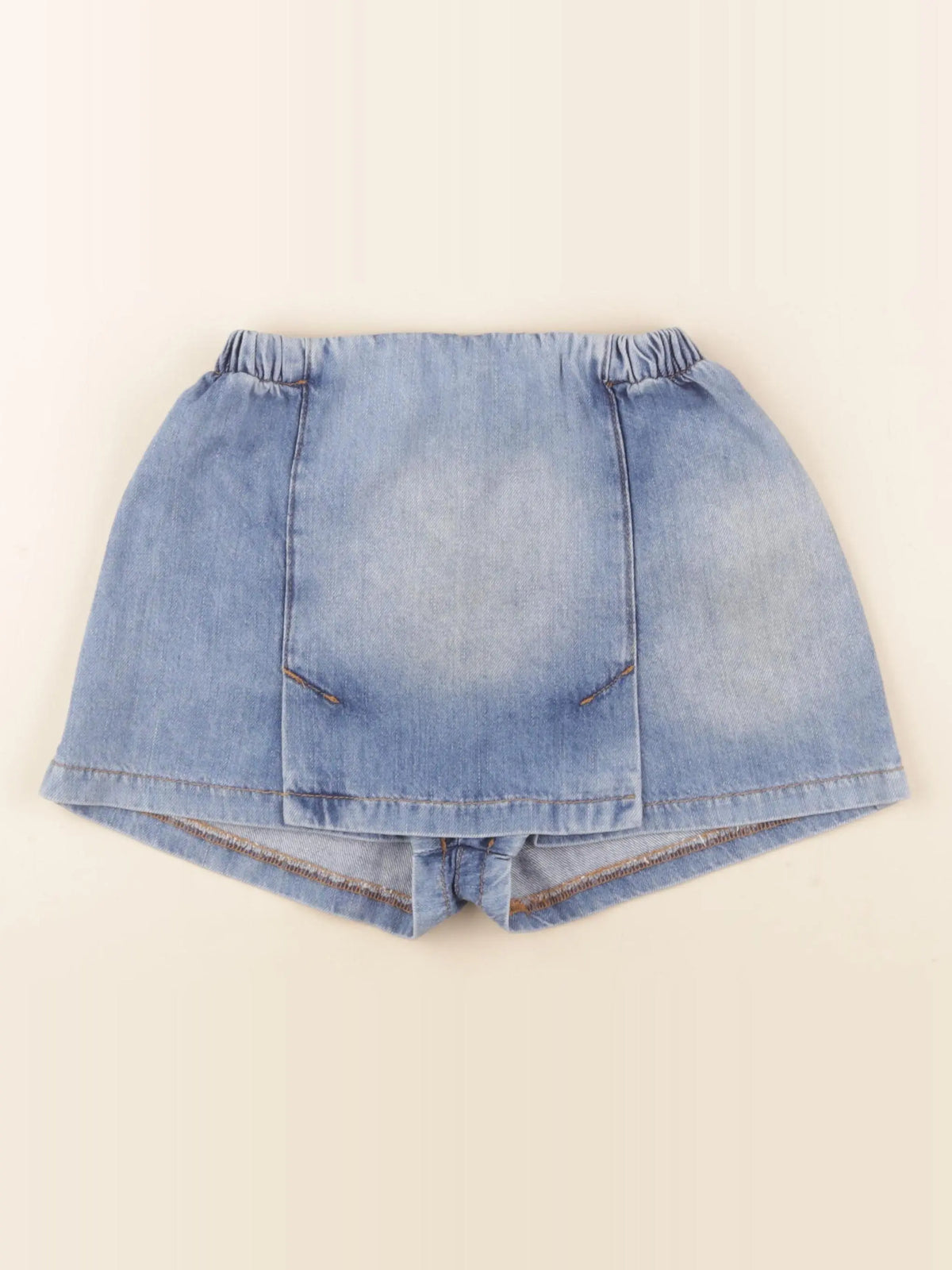 Jupe short bleu