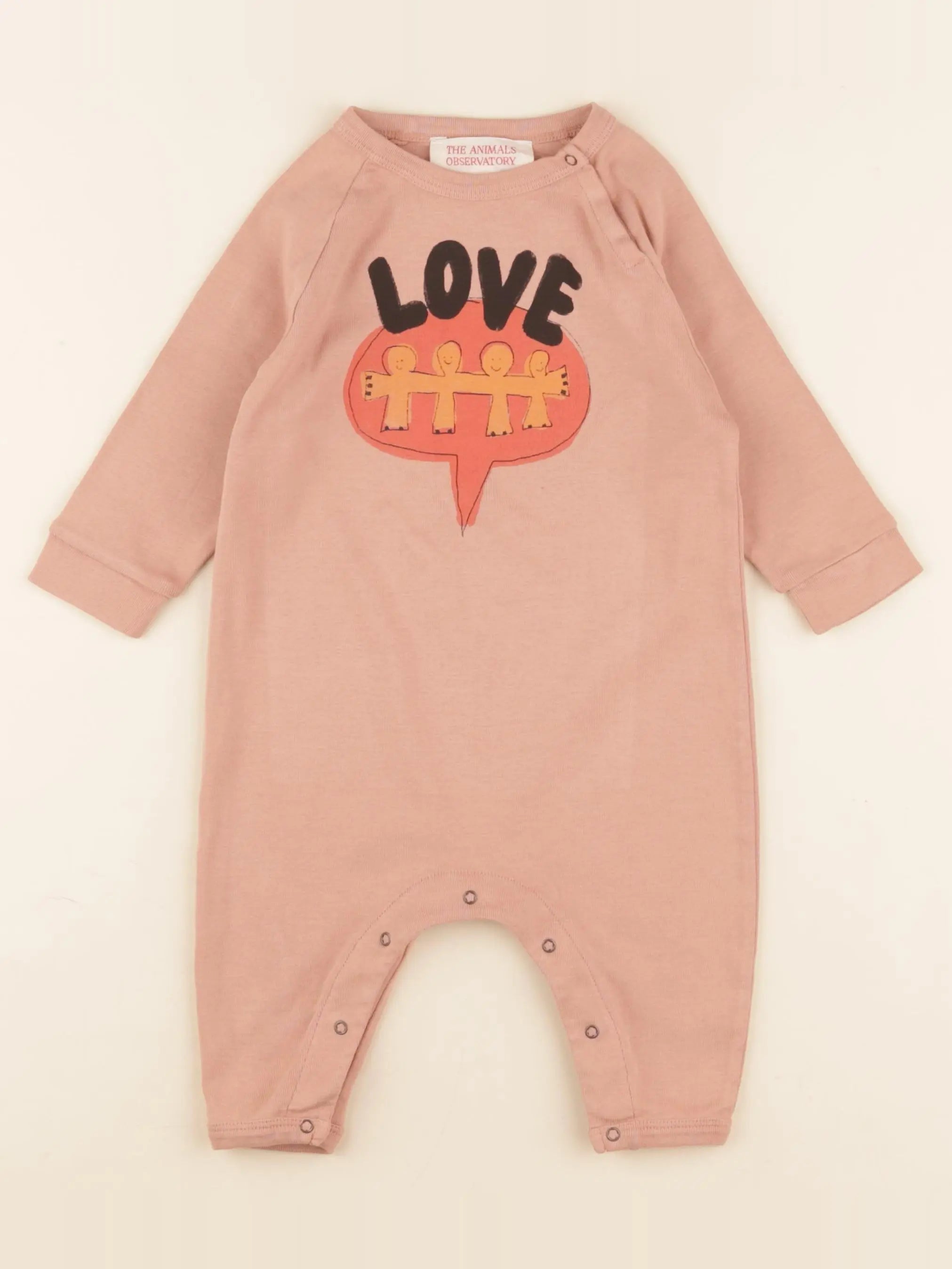 Pyjama coton rose