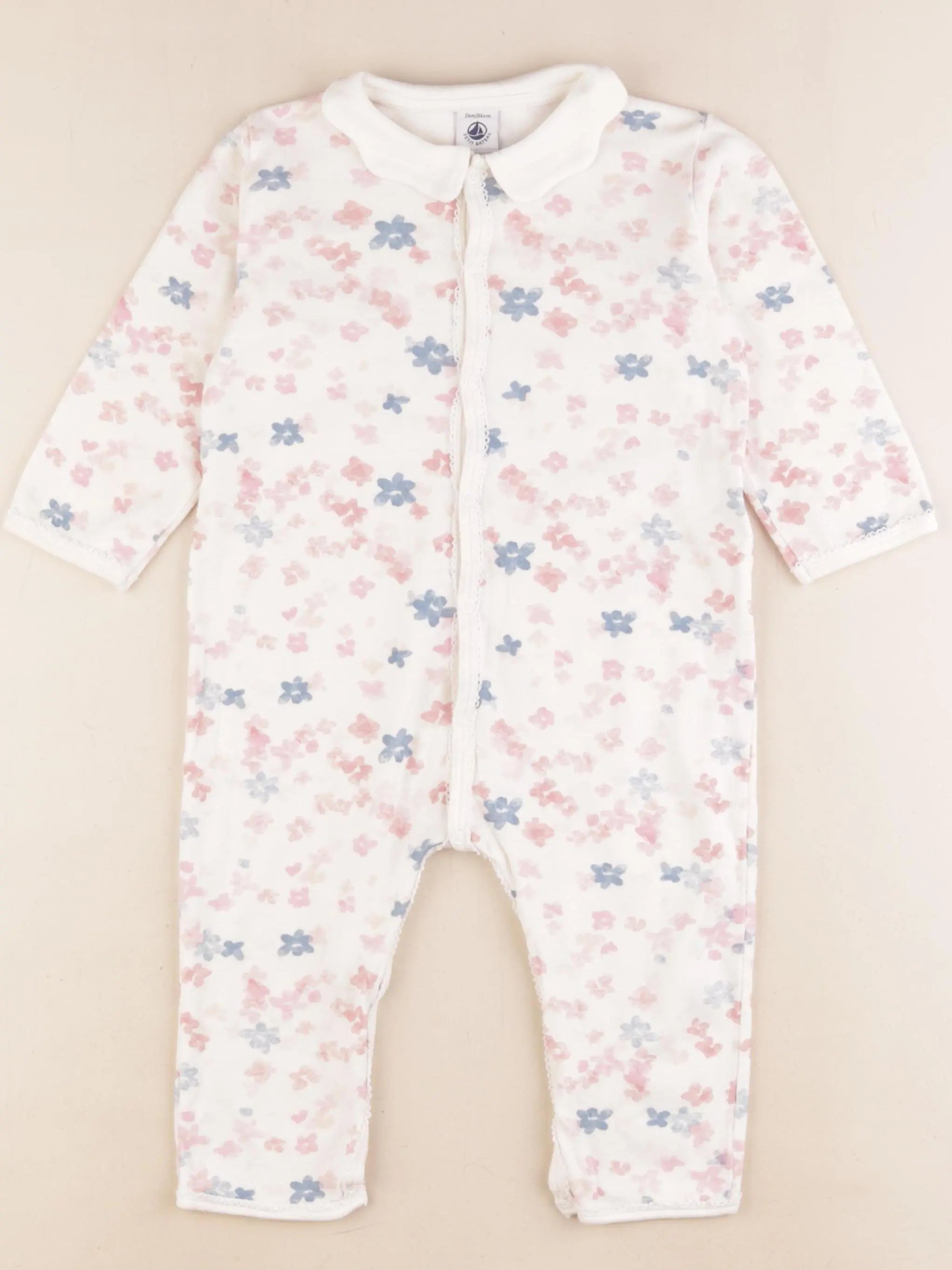 Petit Bateau - pyjama coton multicolore - 2 ans