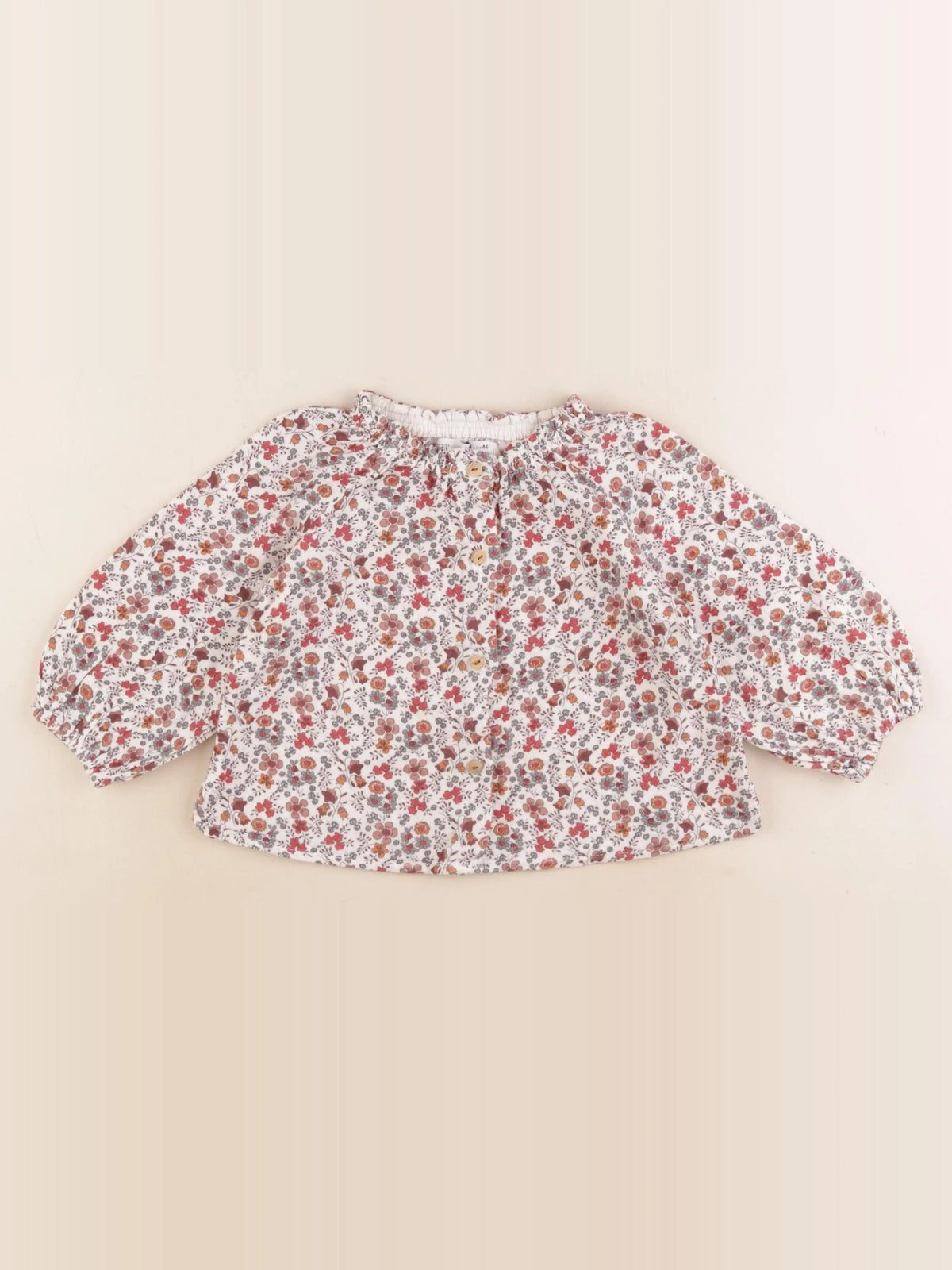 Zara - blouse multicolore - 12/18 mois