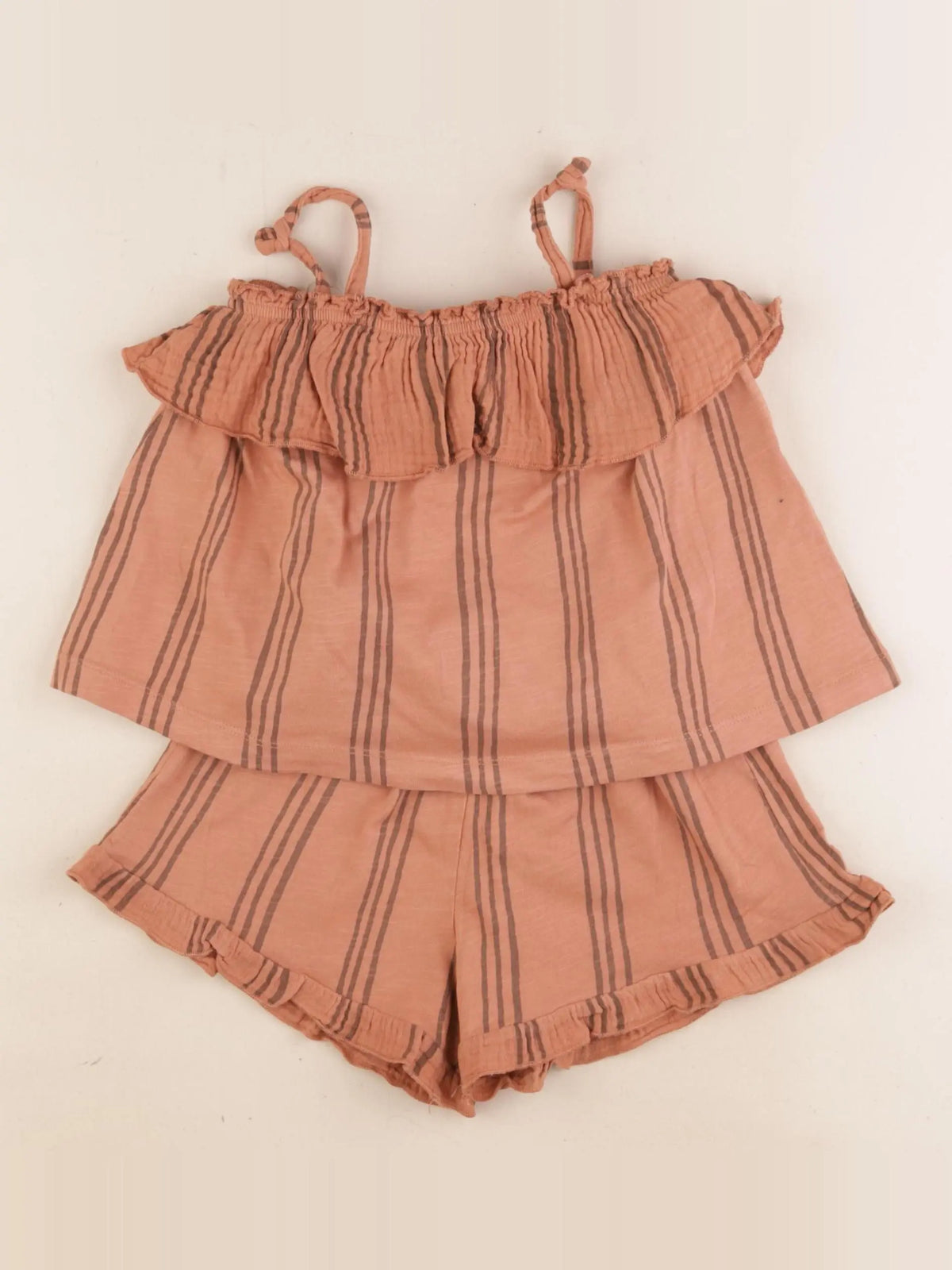 Zara - ensemble marron - 2/3 ans
