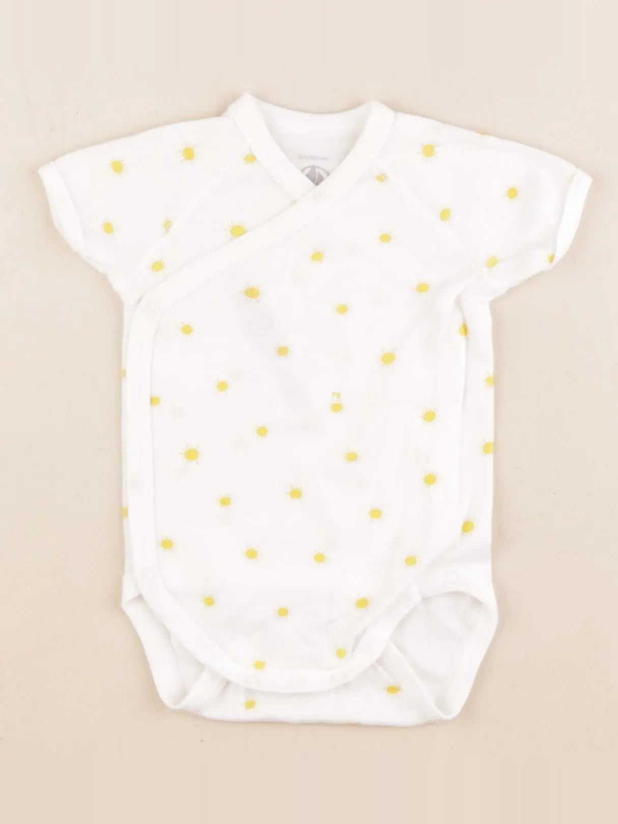 Petit Bateau - body blanc - 3 mois