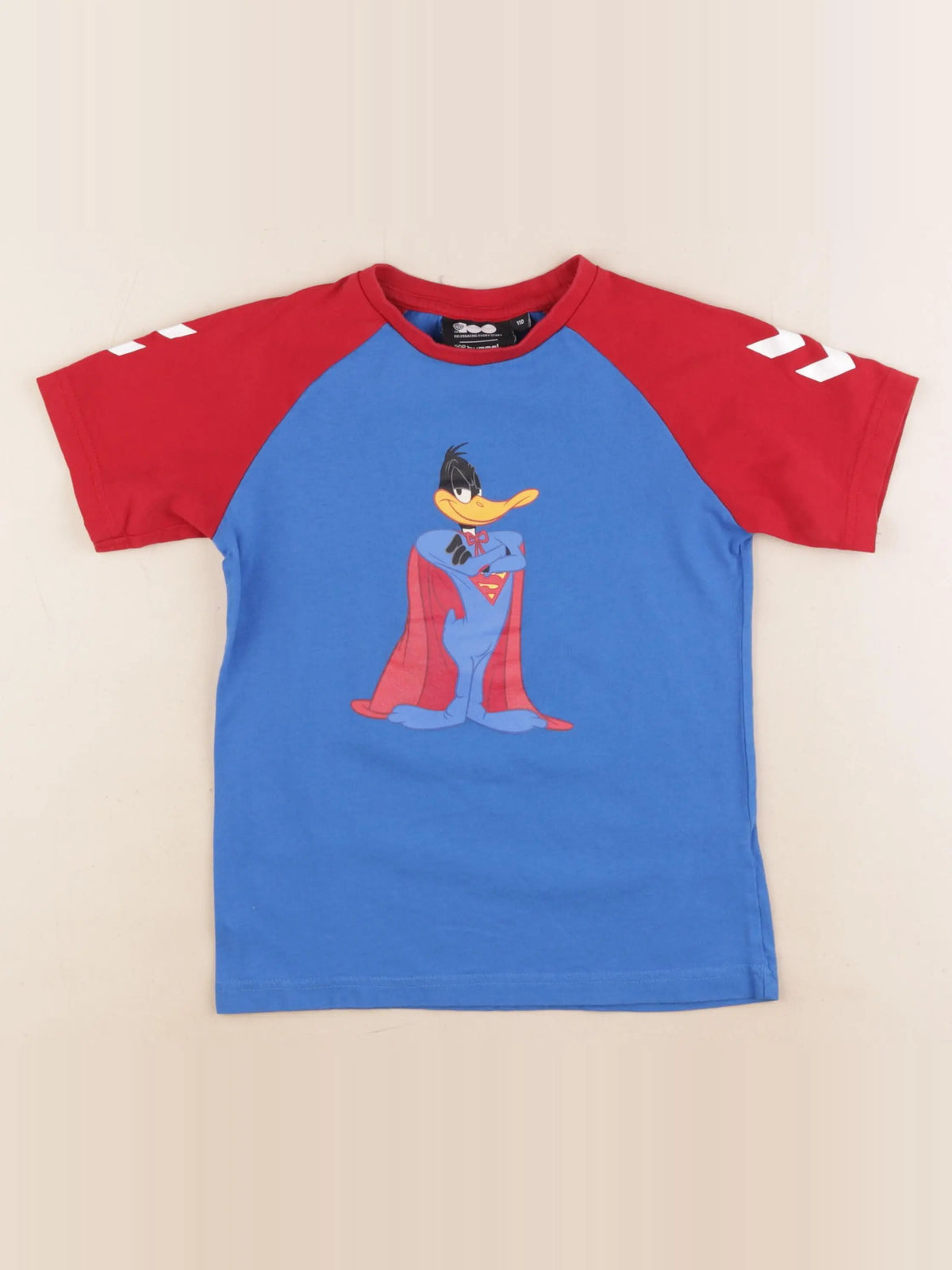 Hummel - tee-shirt imprimé au dos bleu, rouge - 5 ans