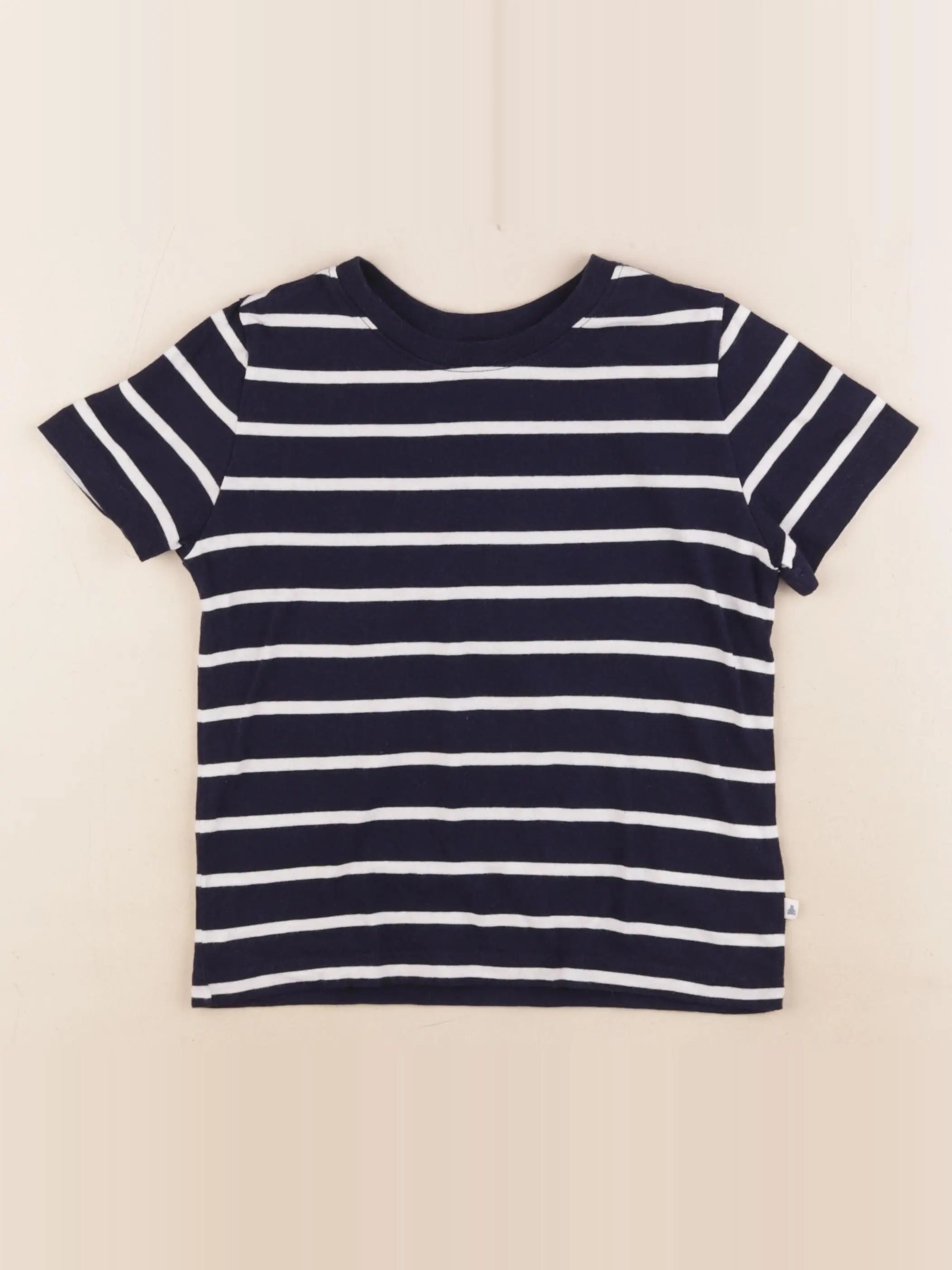 GAP - tee-shirt imprimé au dos bleu, blanc - 5 ans