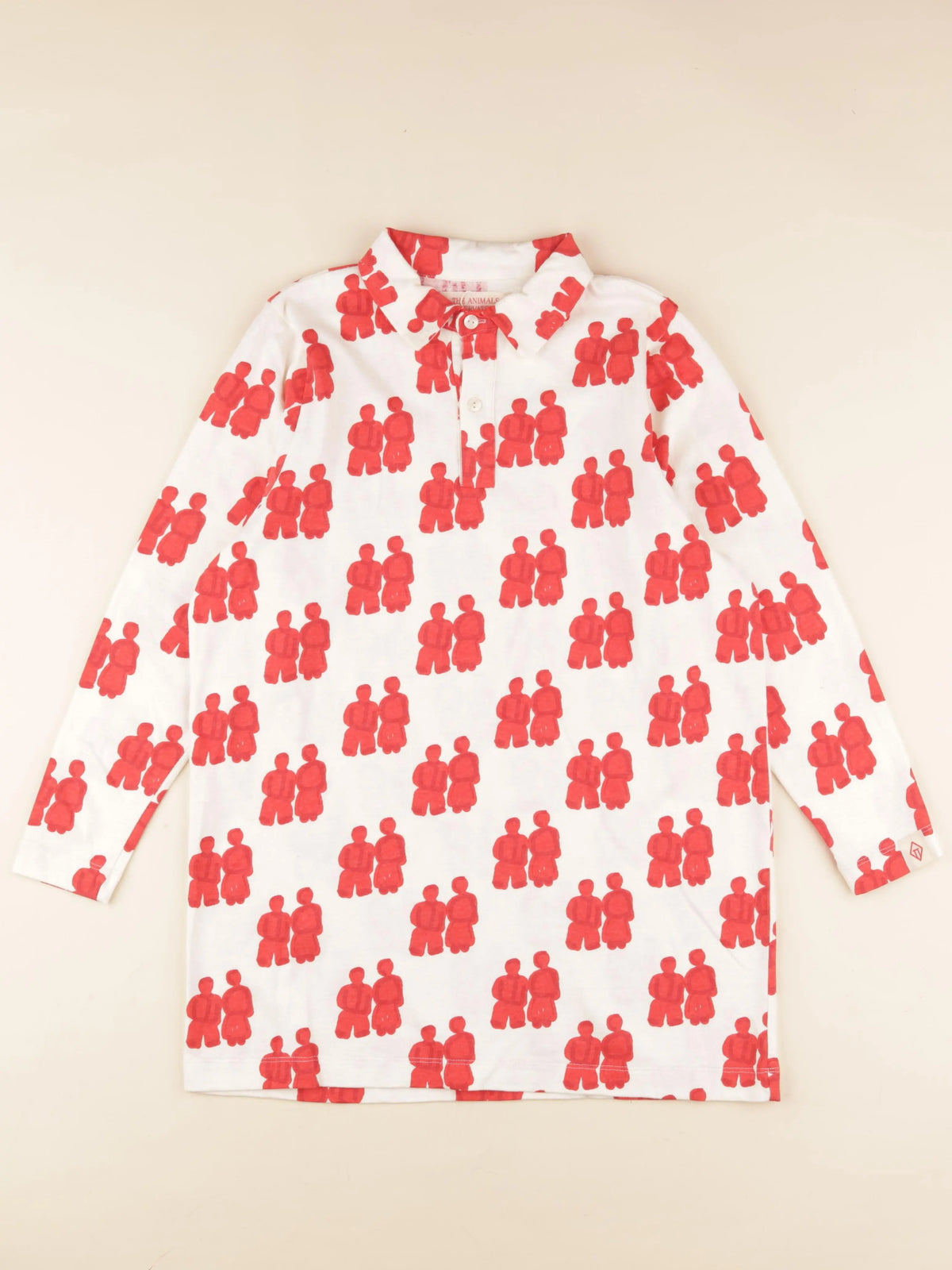 Robe blanc, rouge