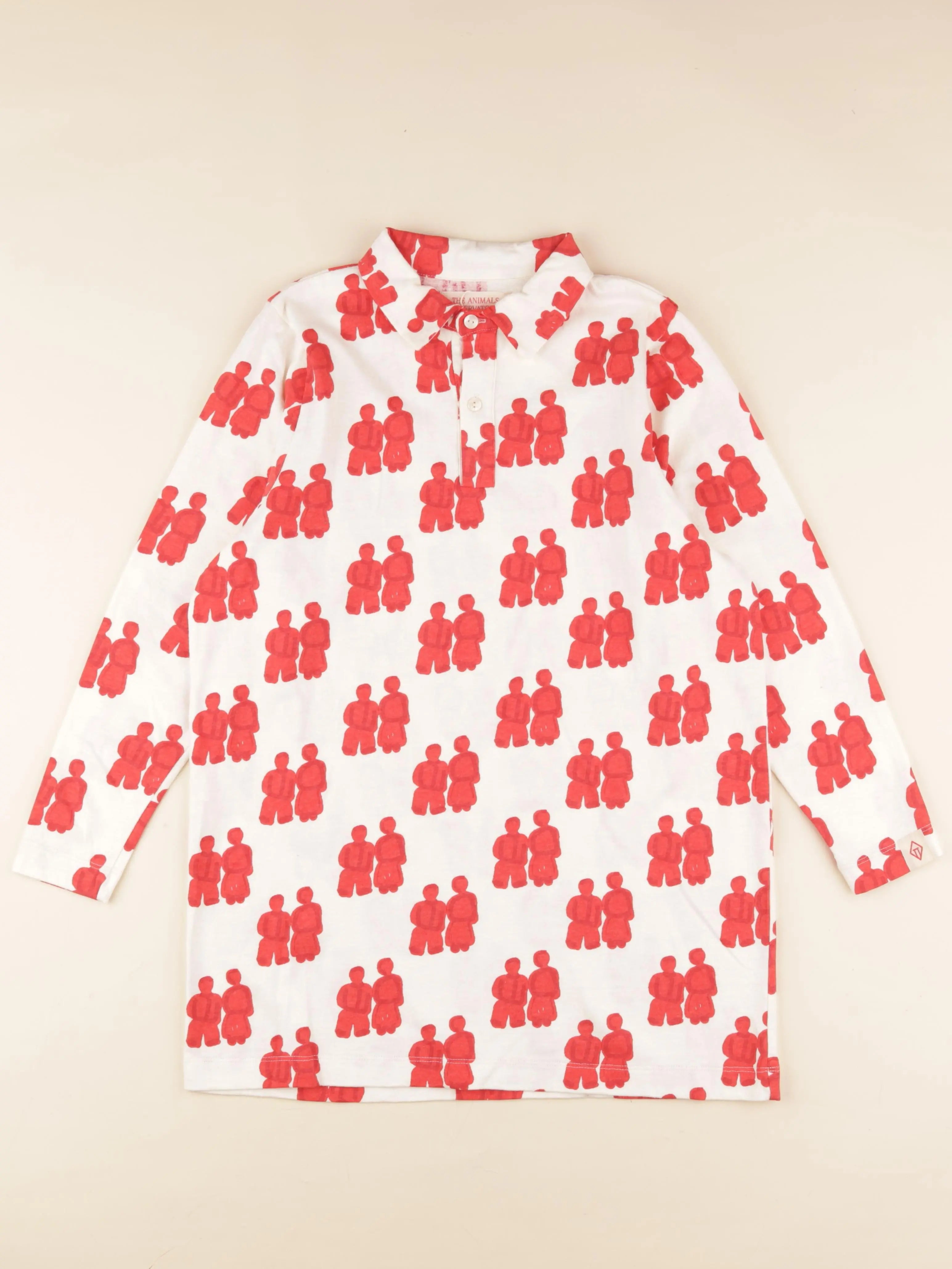 Robe blanc, rouge