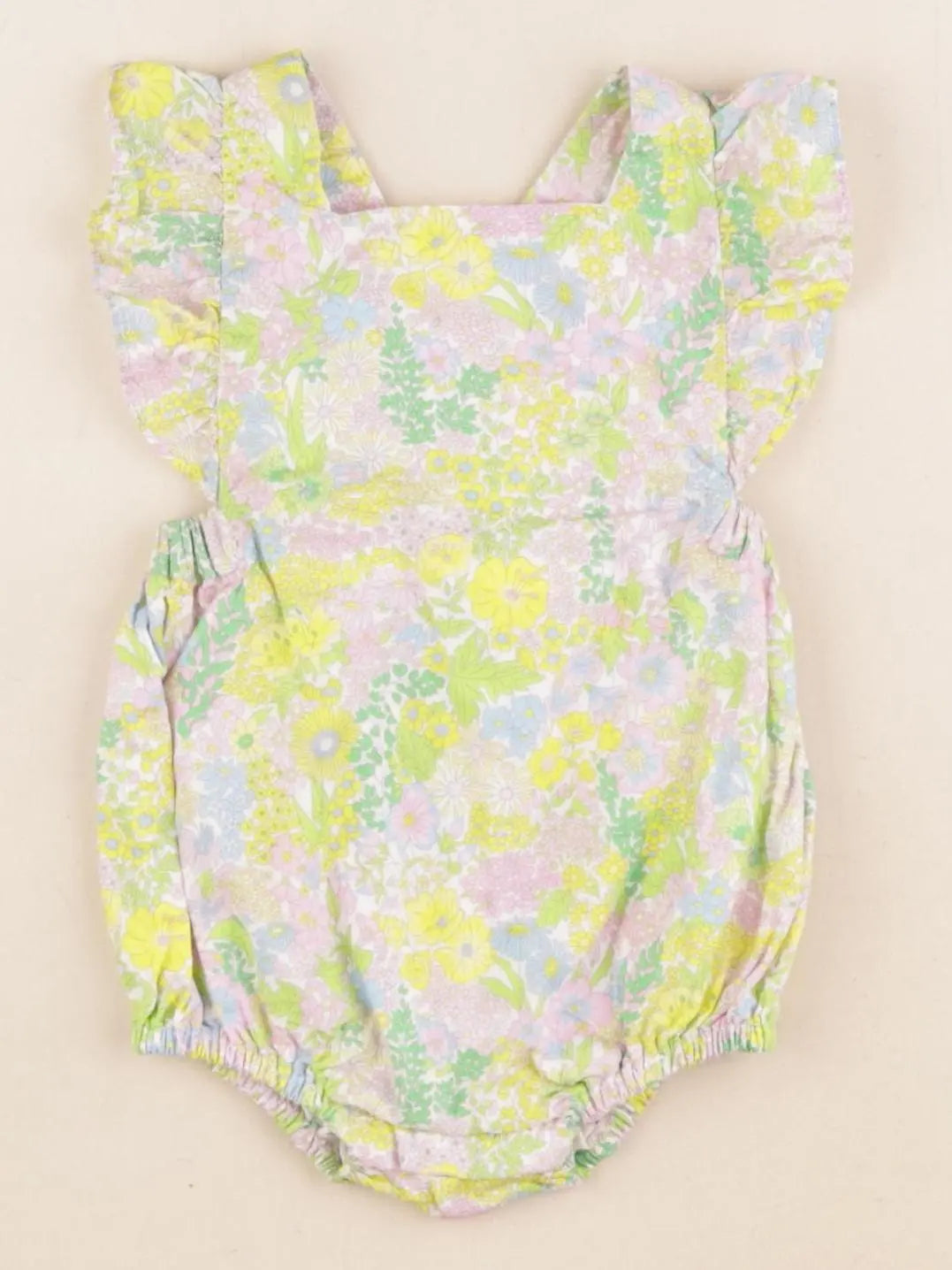 Jacadi - combinaison liberty multicolore - 3 mois