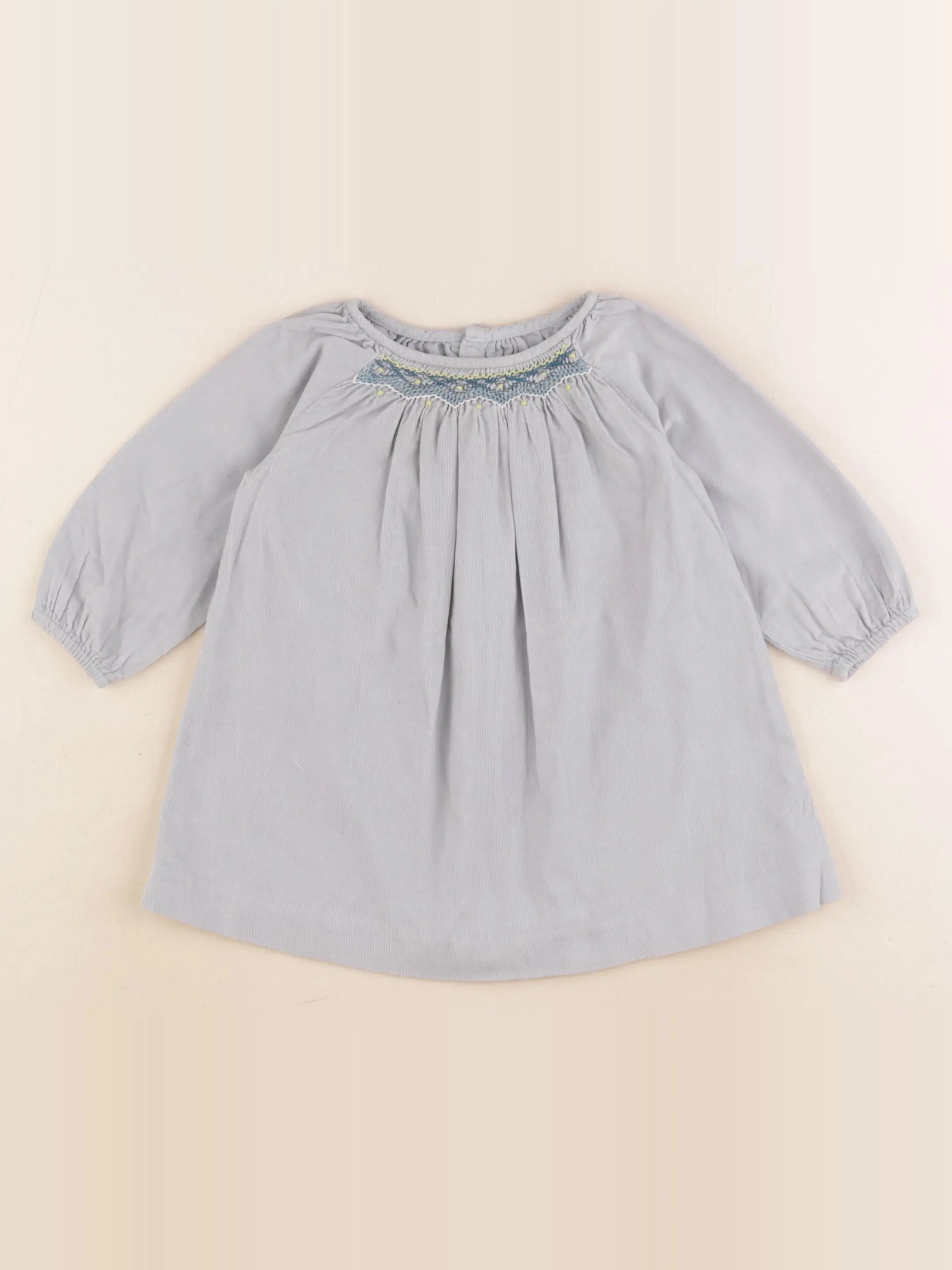 Jacadi - robe bleu - 12 mois