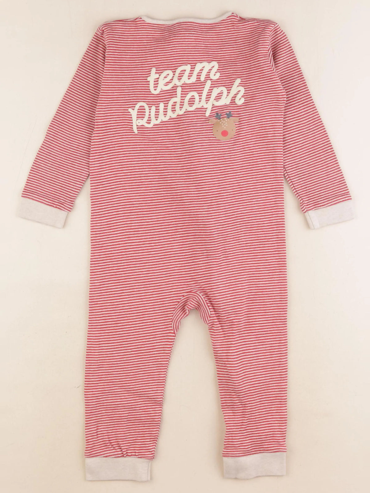 Next - pyjama coton rouge, blanc - 2/3 ans