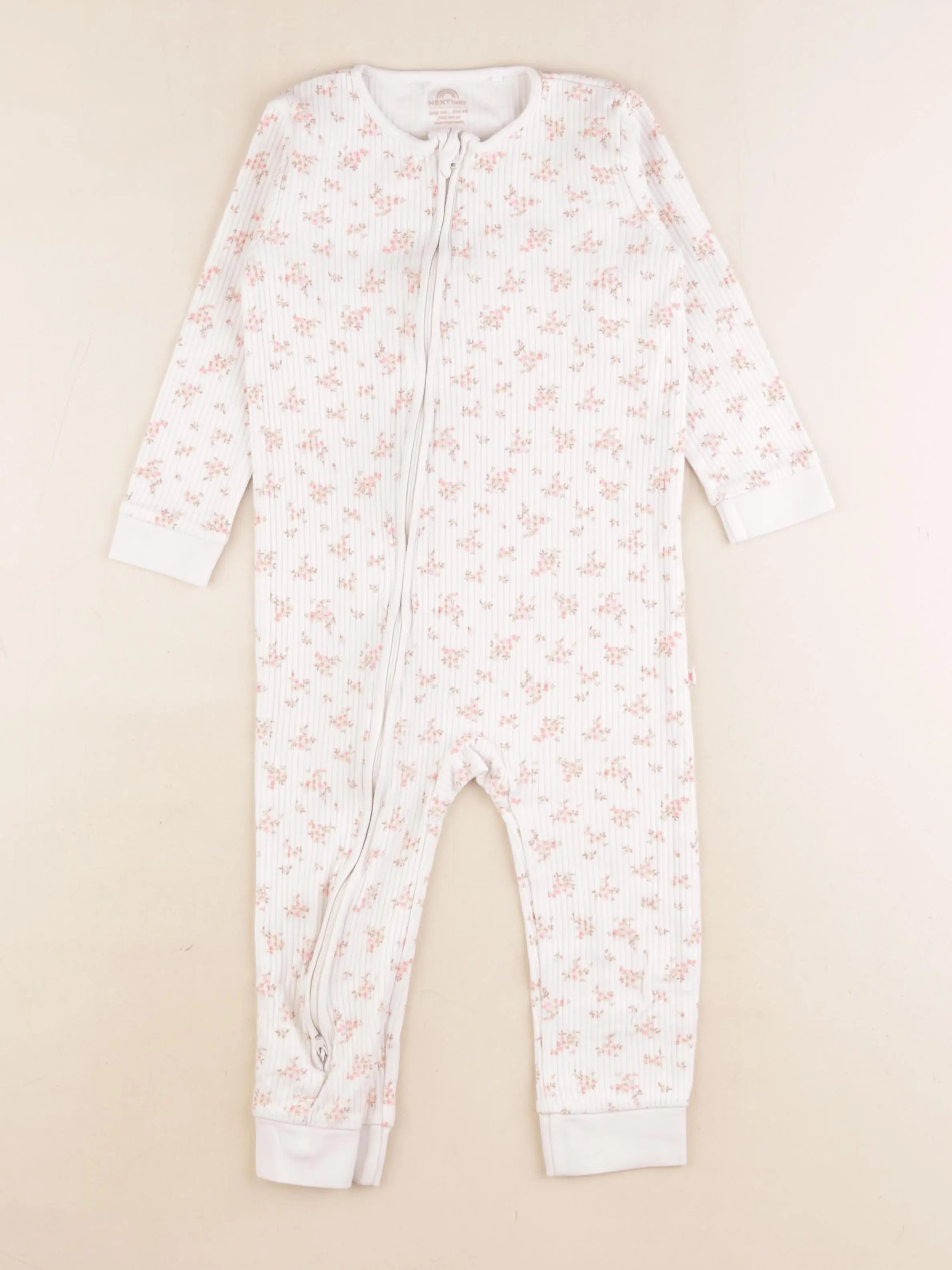 Next - pyjama coton blanc - 2/3 ans