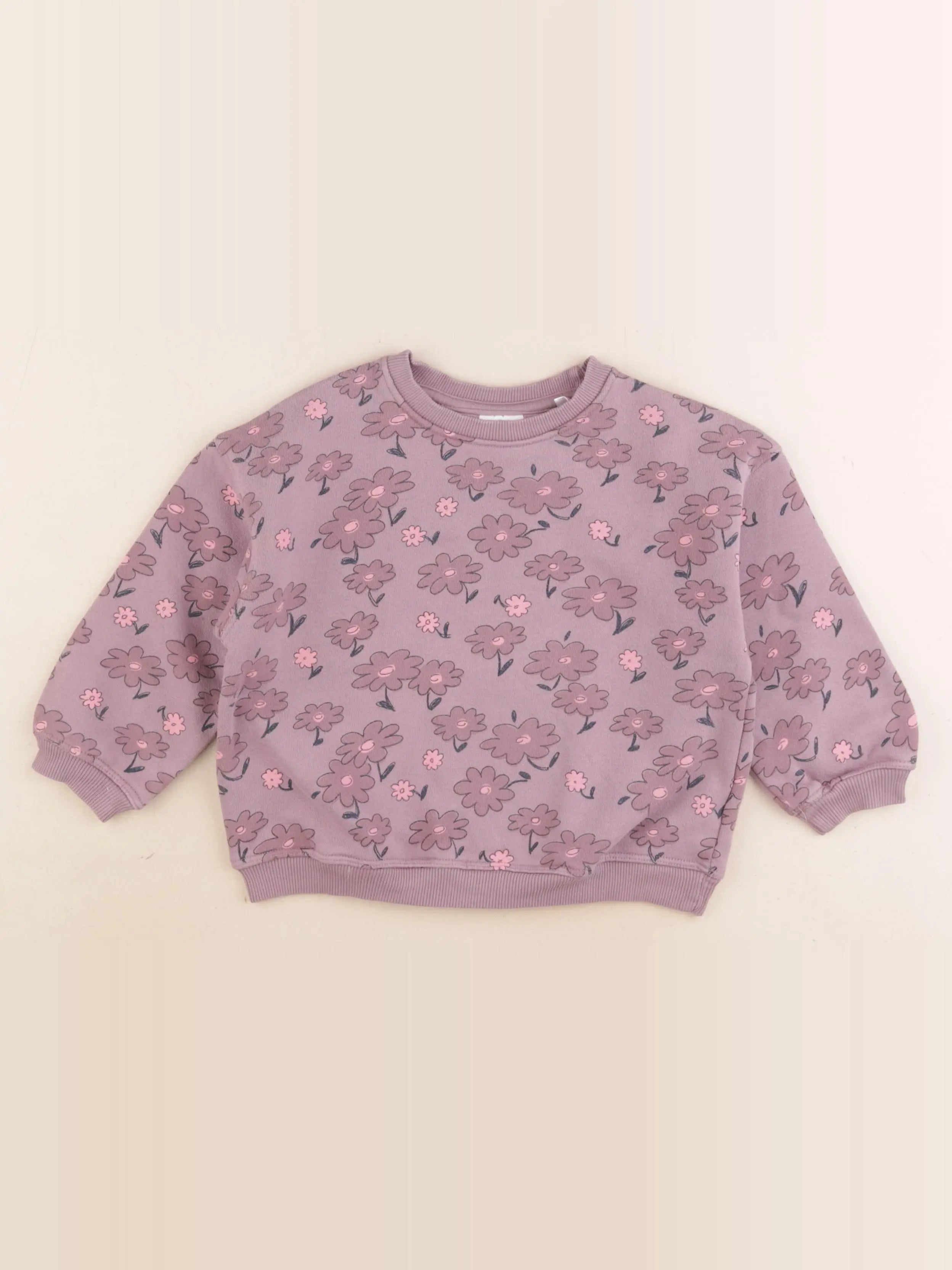 Zara - sweat violet - 3 ans