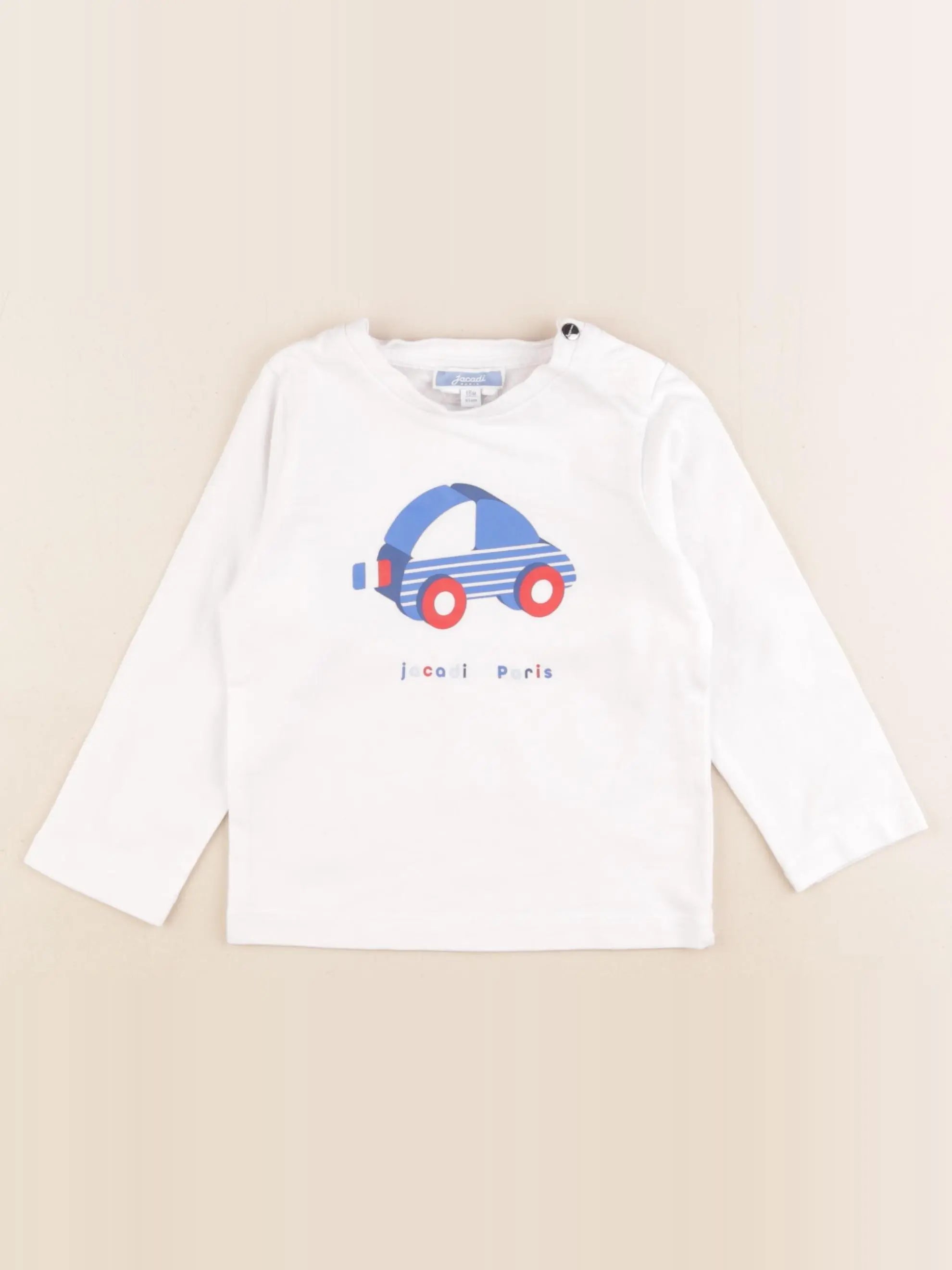 Jacadi - tee-shirt blanc - 18 mois