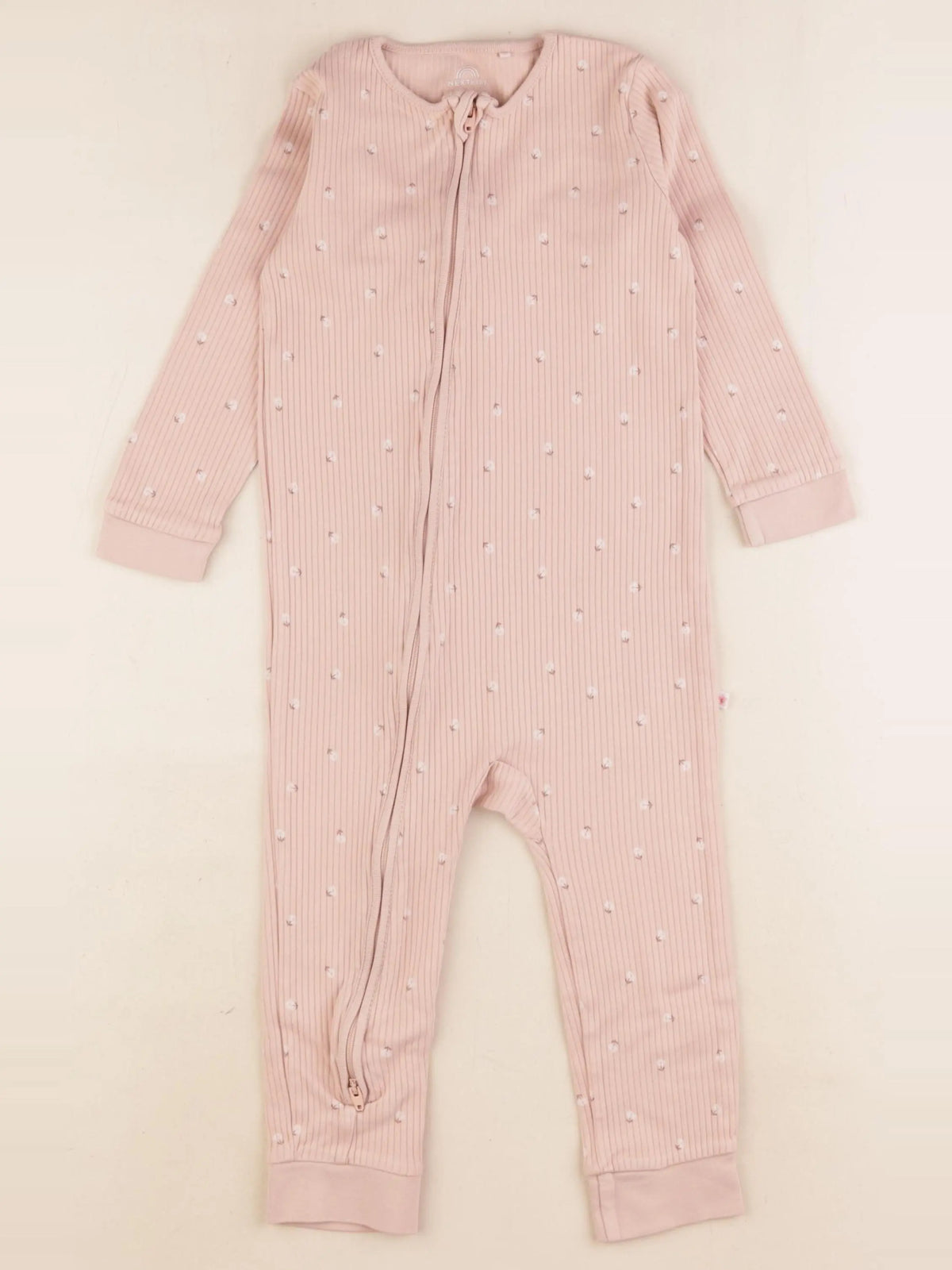 Next - pyjama coton rose - 2/3 ans