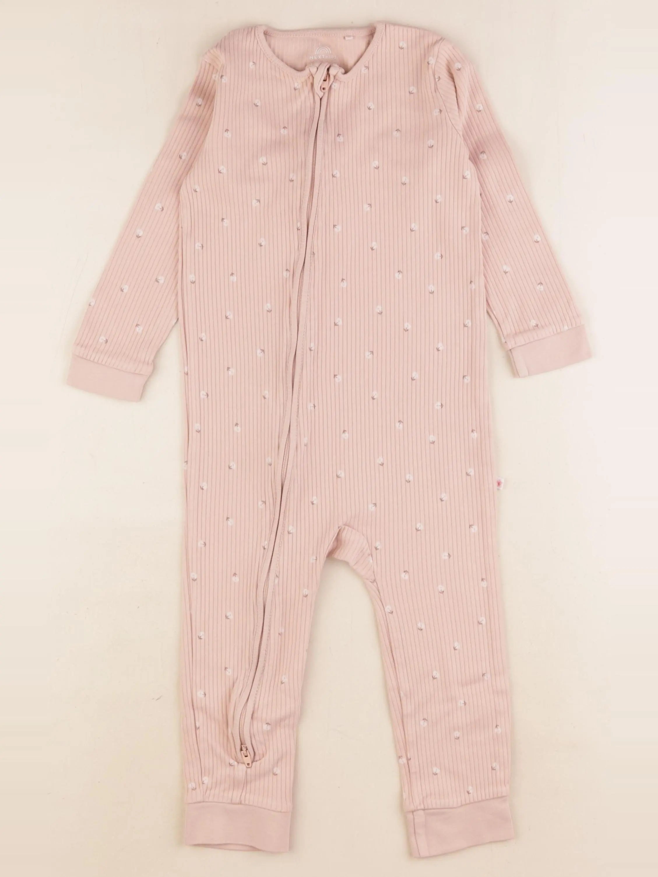 Next - pyjama coton rose - 2/3 ans
