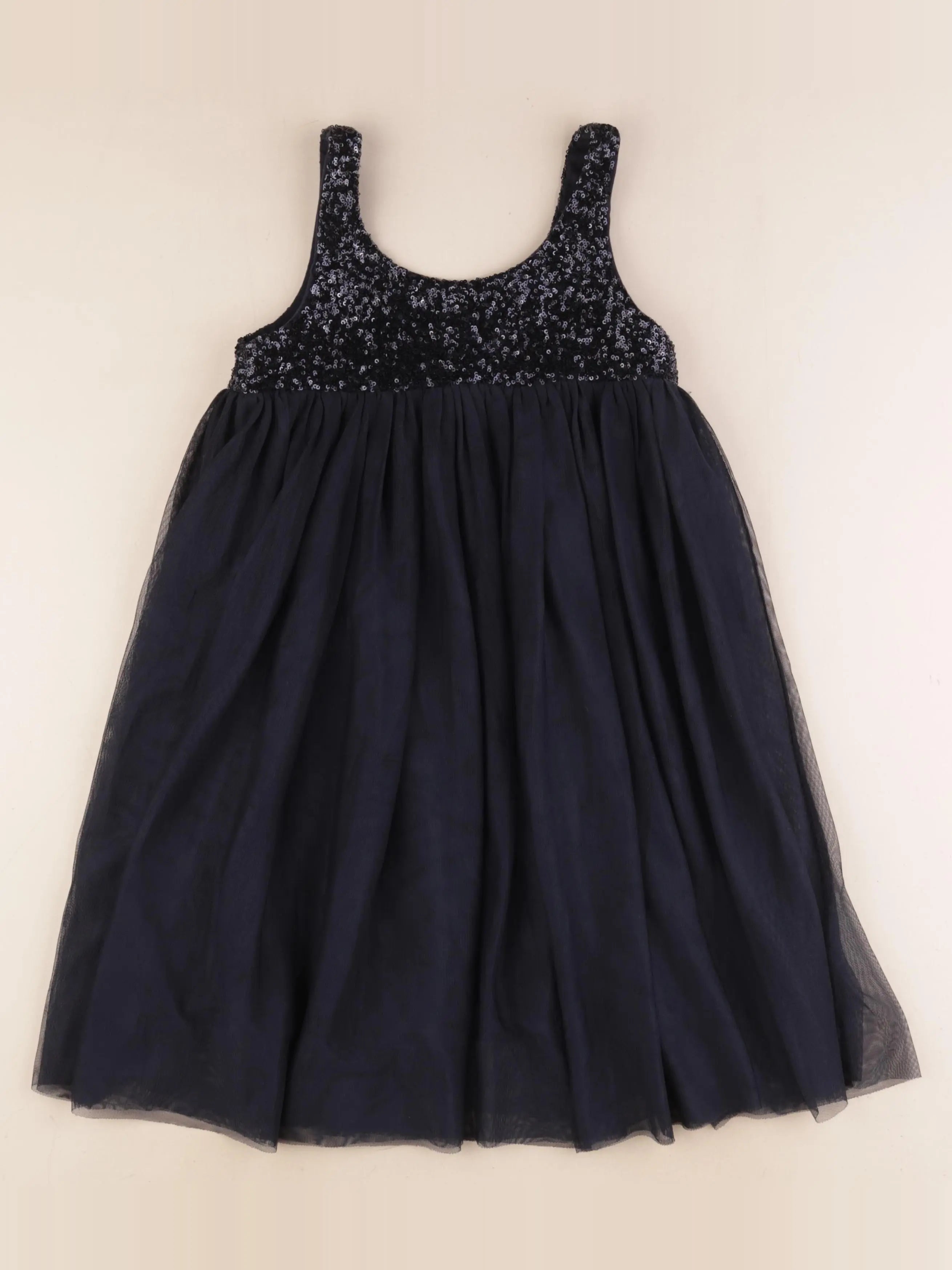Monoprix - robe bleu - 8 ans