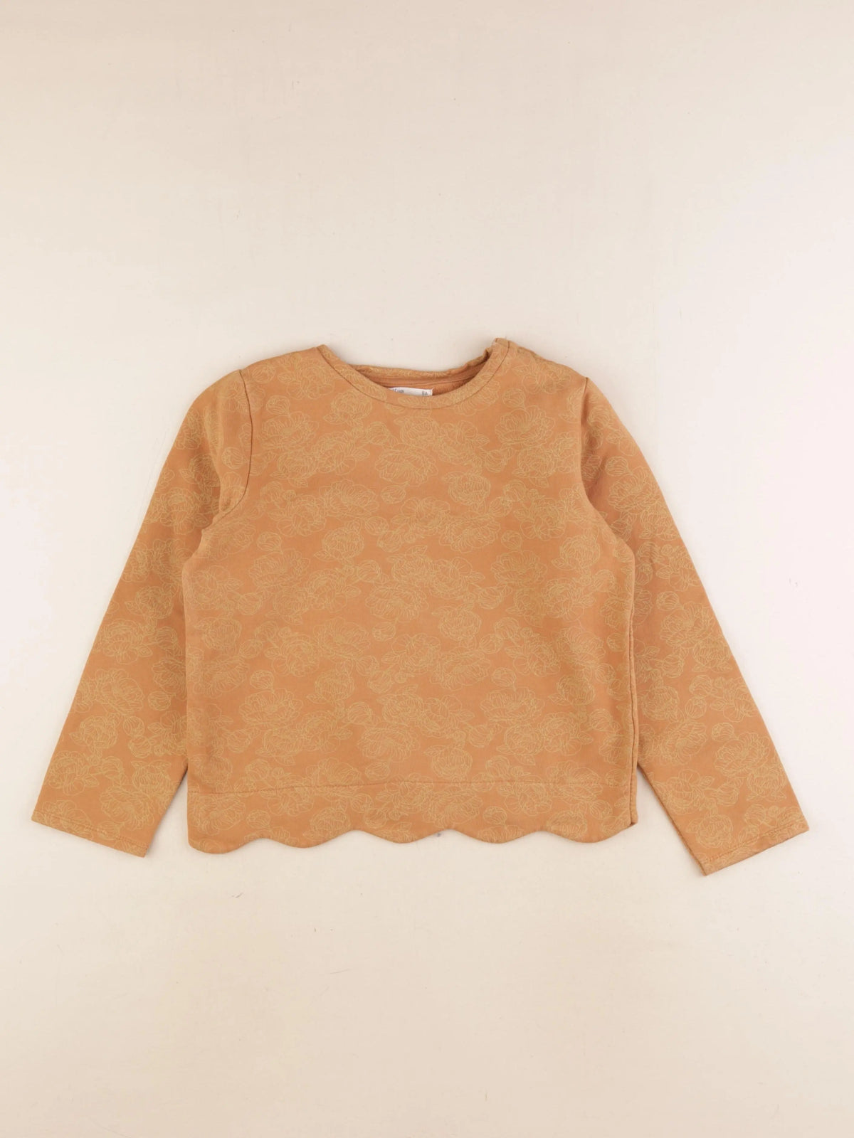 Little Cigogne - sweat marron - 8 ans