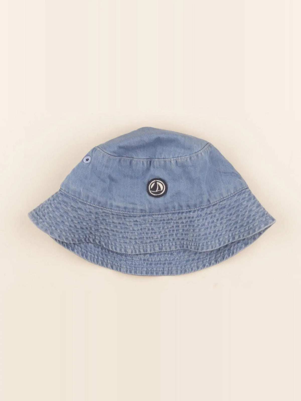 Petit Bateau - chapeau bleu - 6/8 ans