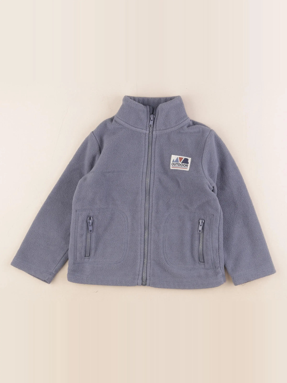 Vertbaudet - polaire bleu - 4 ans
