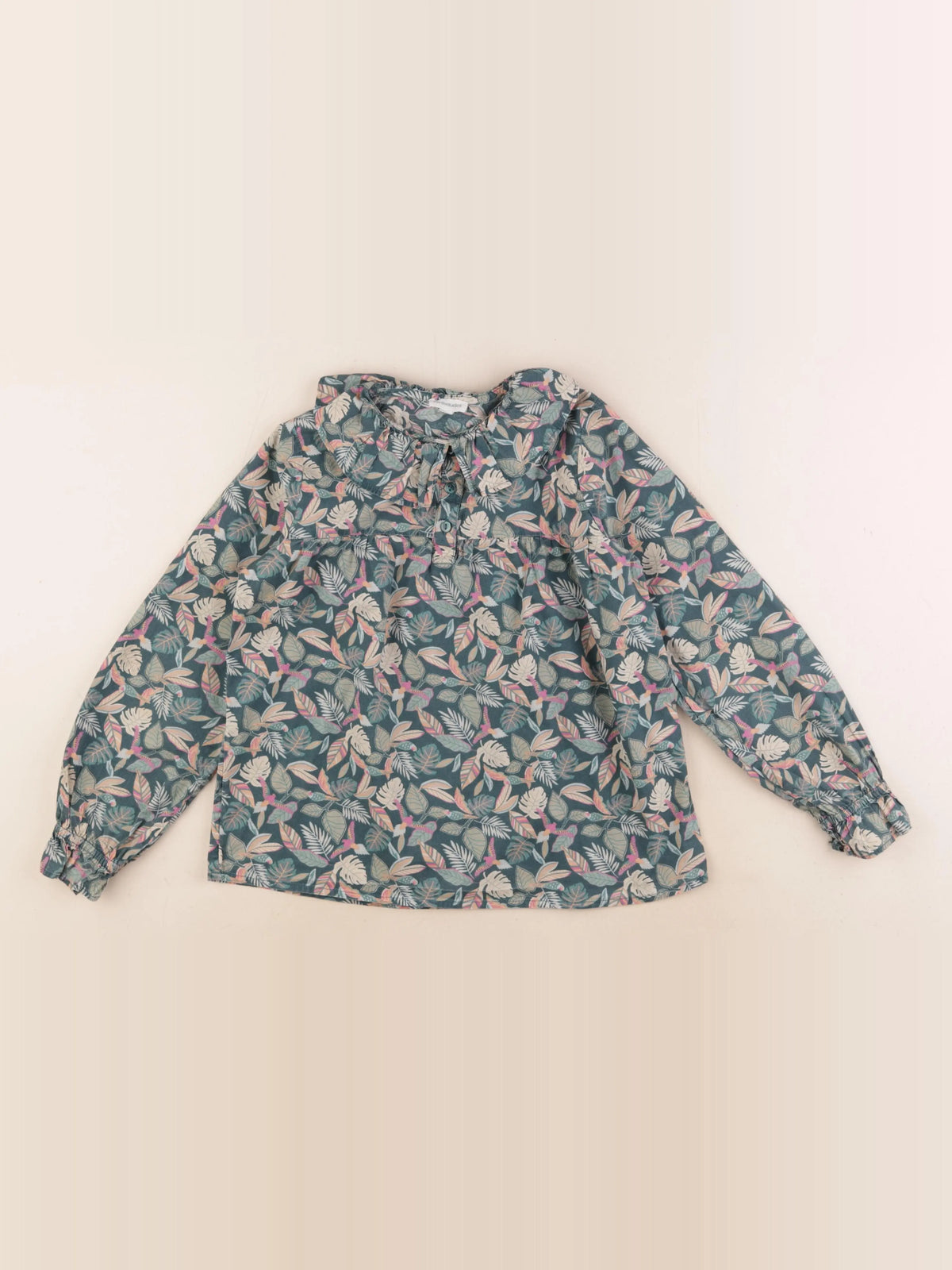 Vertbaudet - blouse multicolore - 9 ans