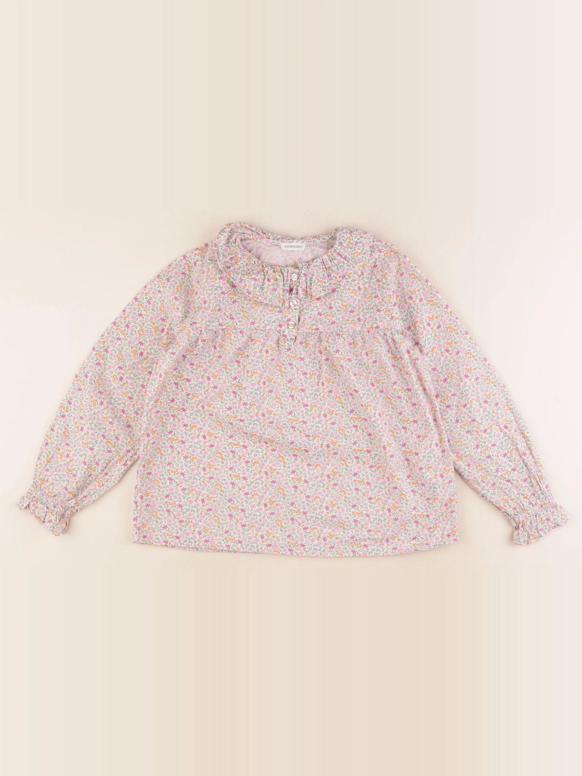 Vertbaudet - blouse multicolore - 9 ans