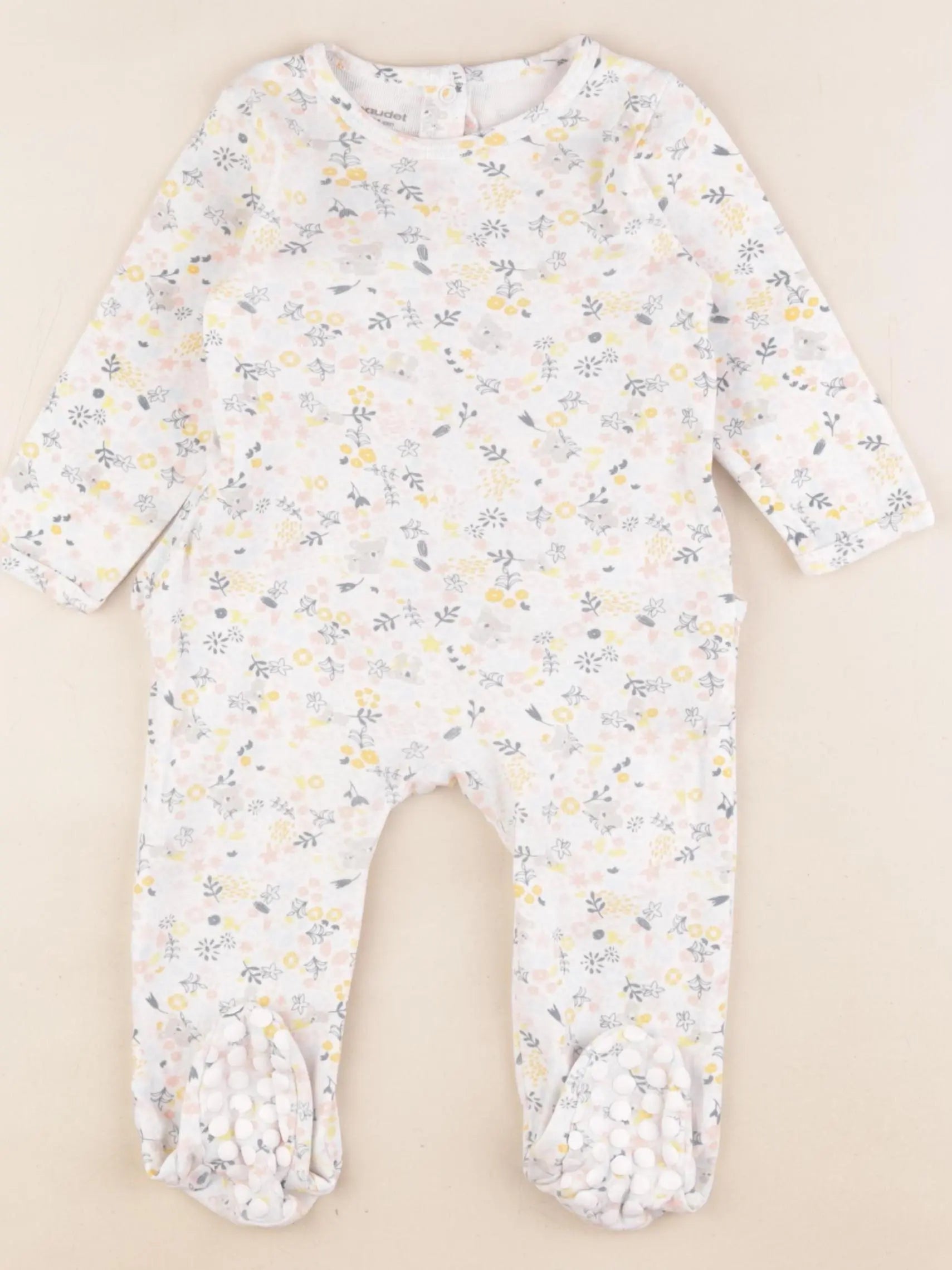 Vertbaudet - pyjama coton multicolore - 1 an