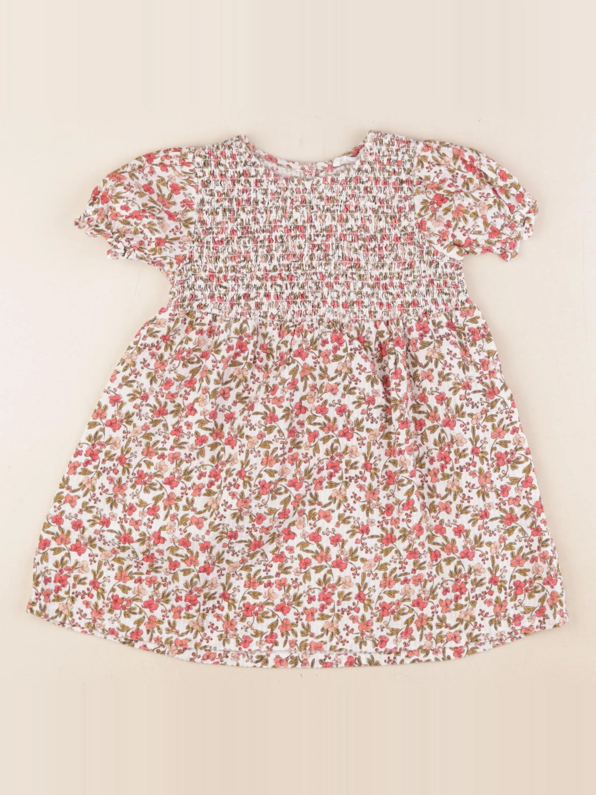 Vertbaudet - robe multicolore - 3 ans