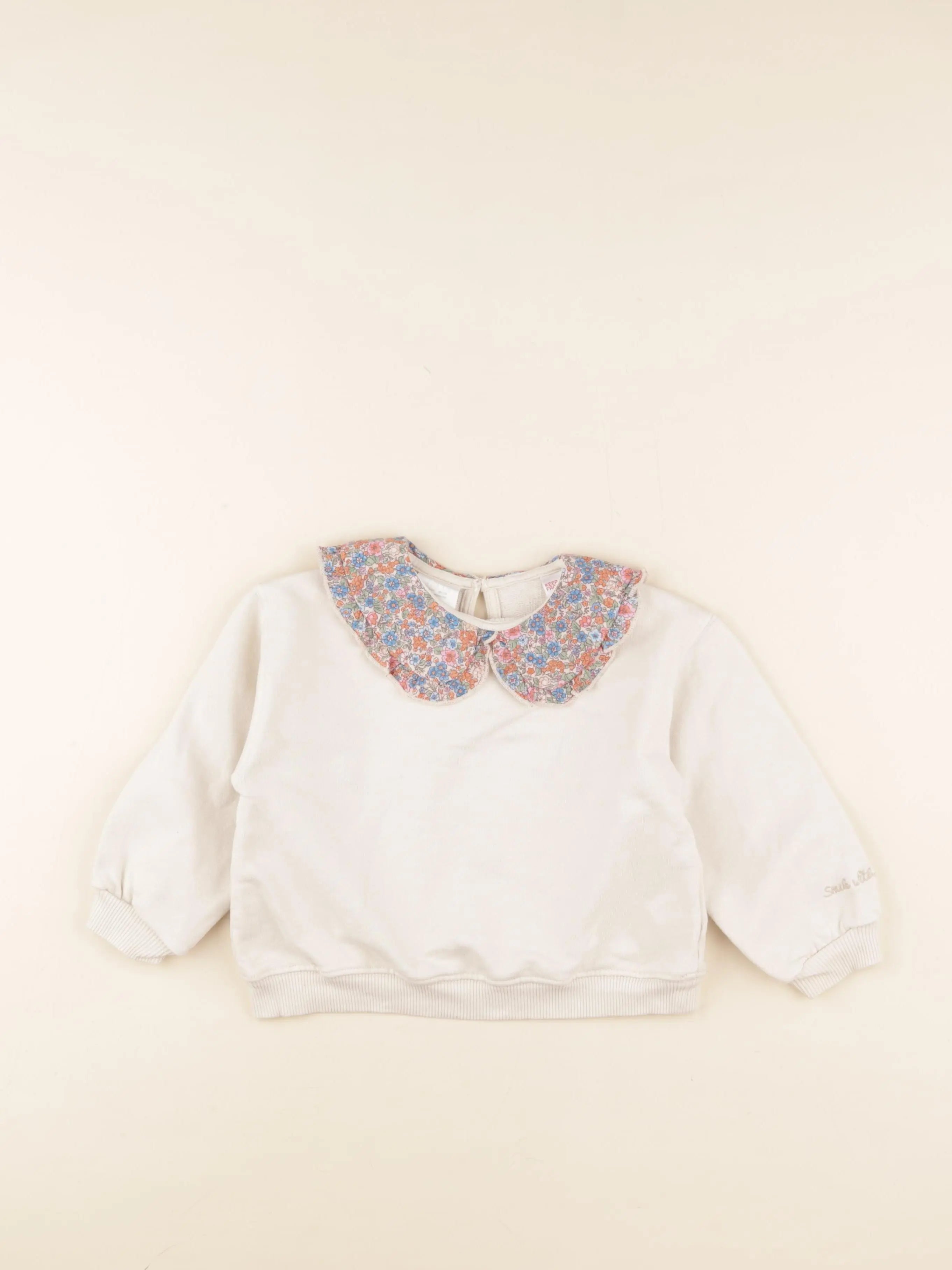 Zara - sweat beige - 2 ans