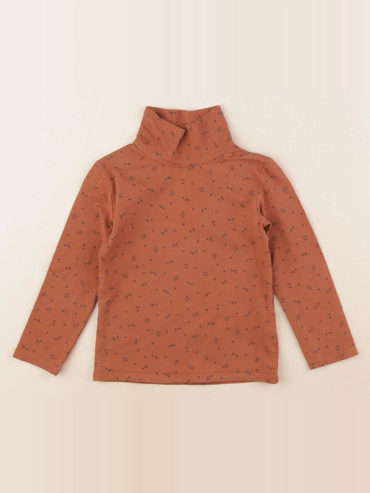 Vertbaudet - sous-pull marron - 3 ans