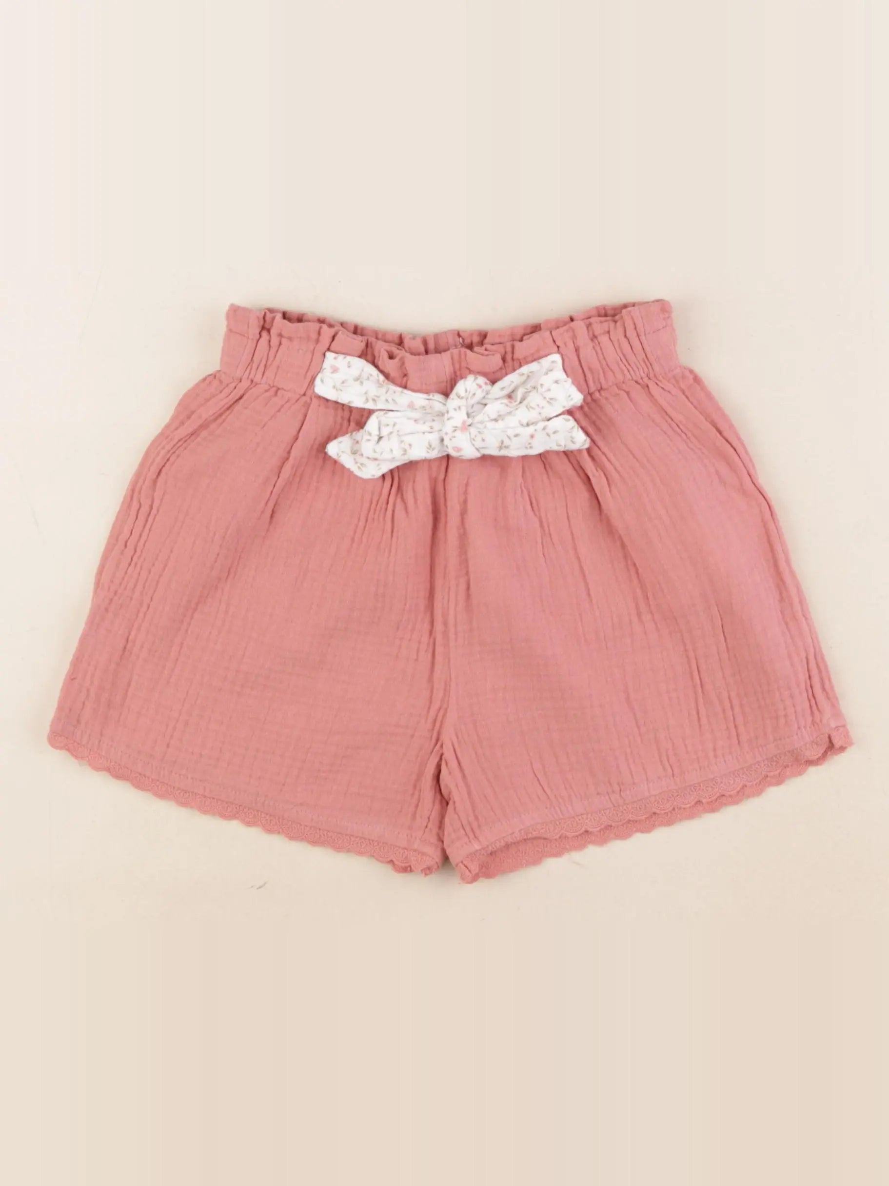 Vertbaudet - short rose - 6 ans
