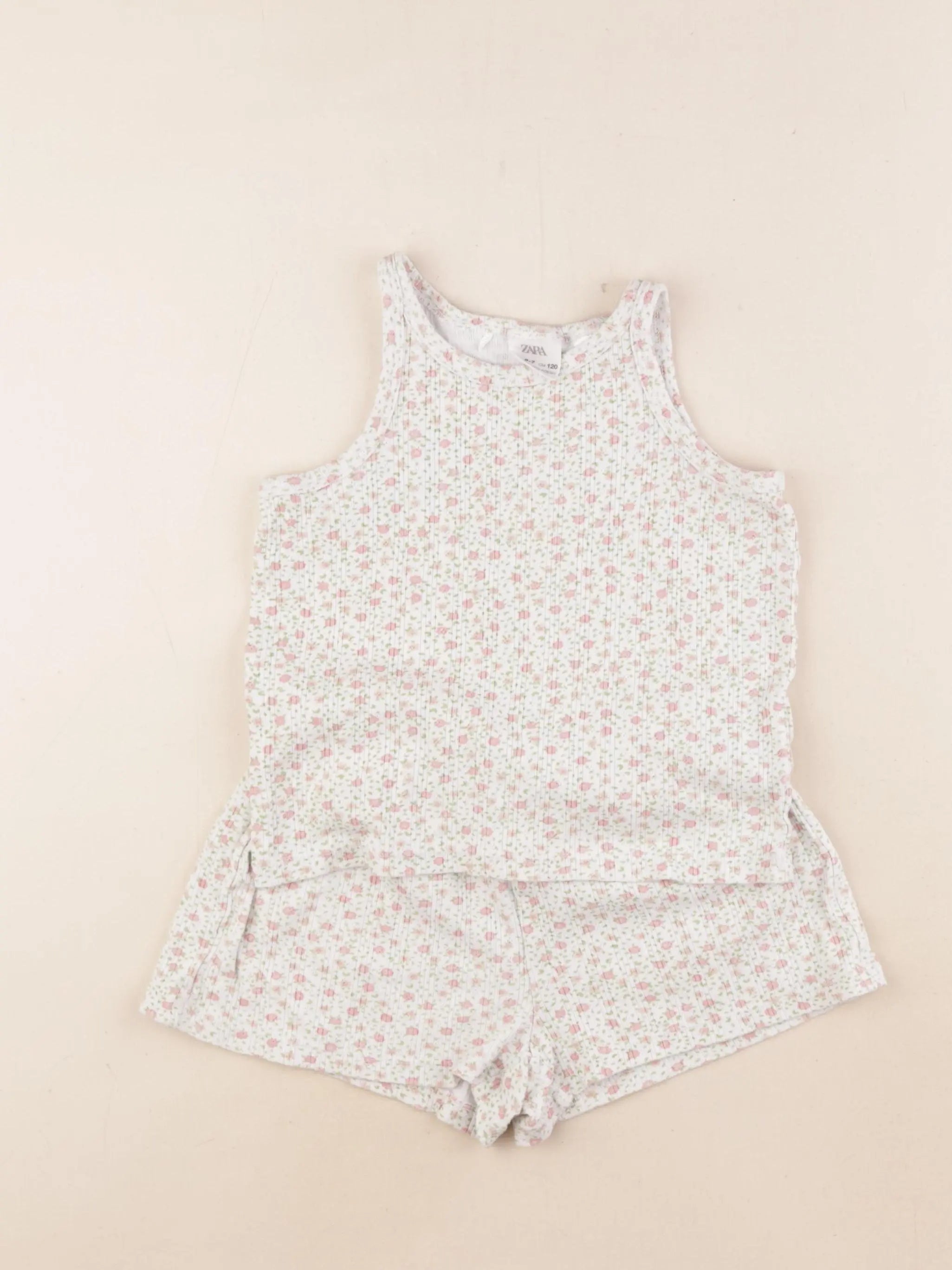 Zara - pyjama coton multicolore - 6/7 ans
