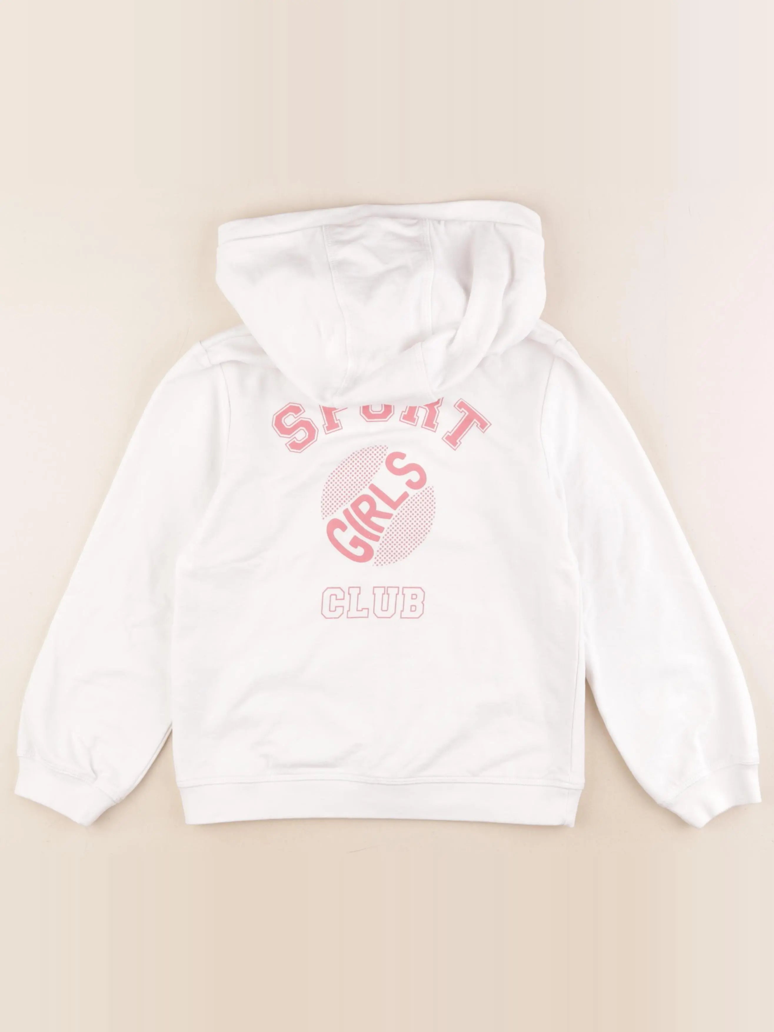 La Redoute - sweat imprimé au dos blanc - 8 ans