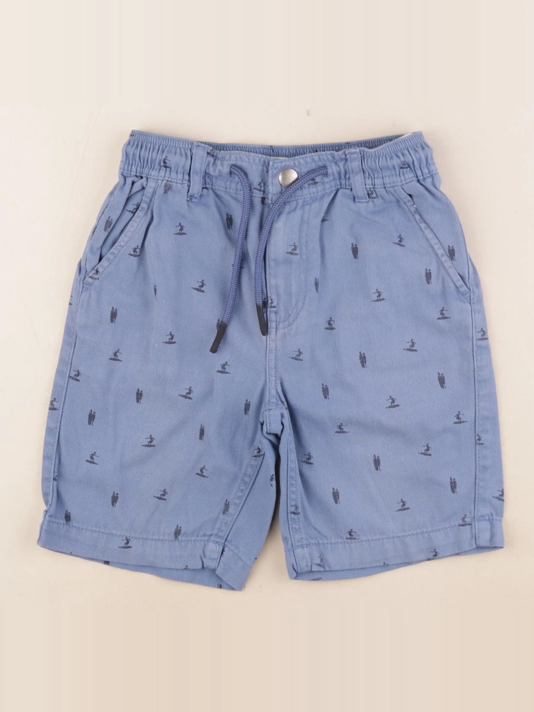 La Redoute - short bleu - 9 ans