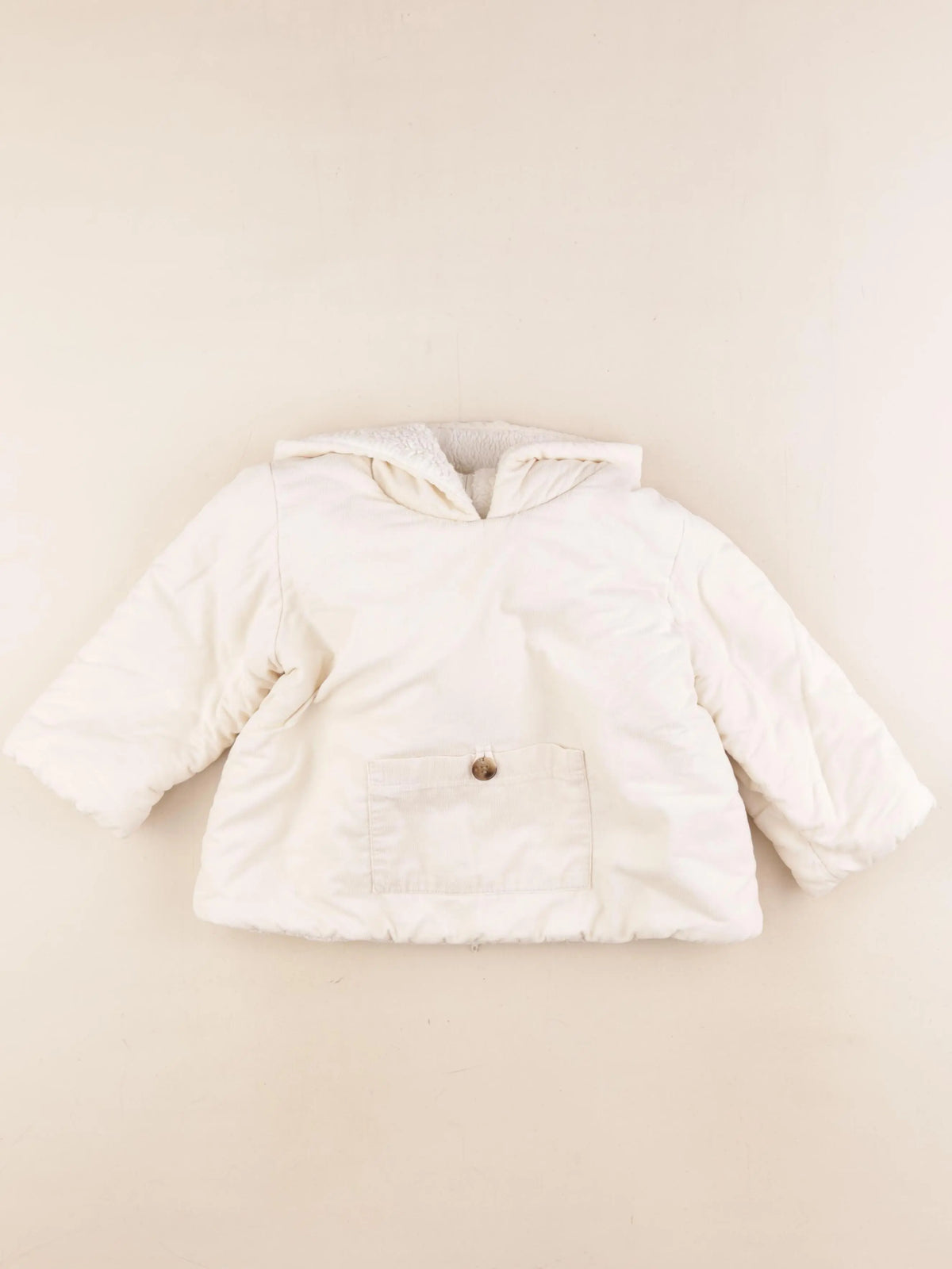 Bonton - burnou beige - 2 ans