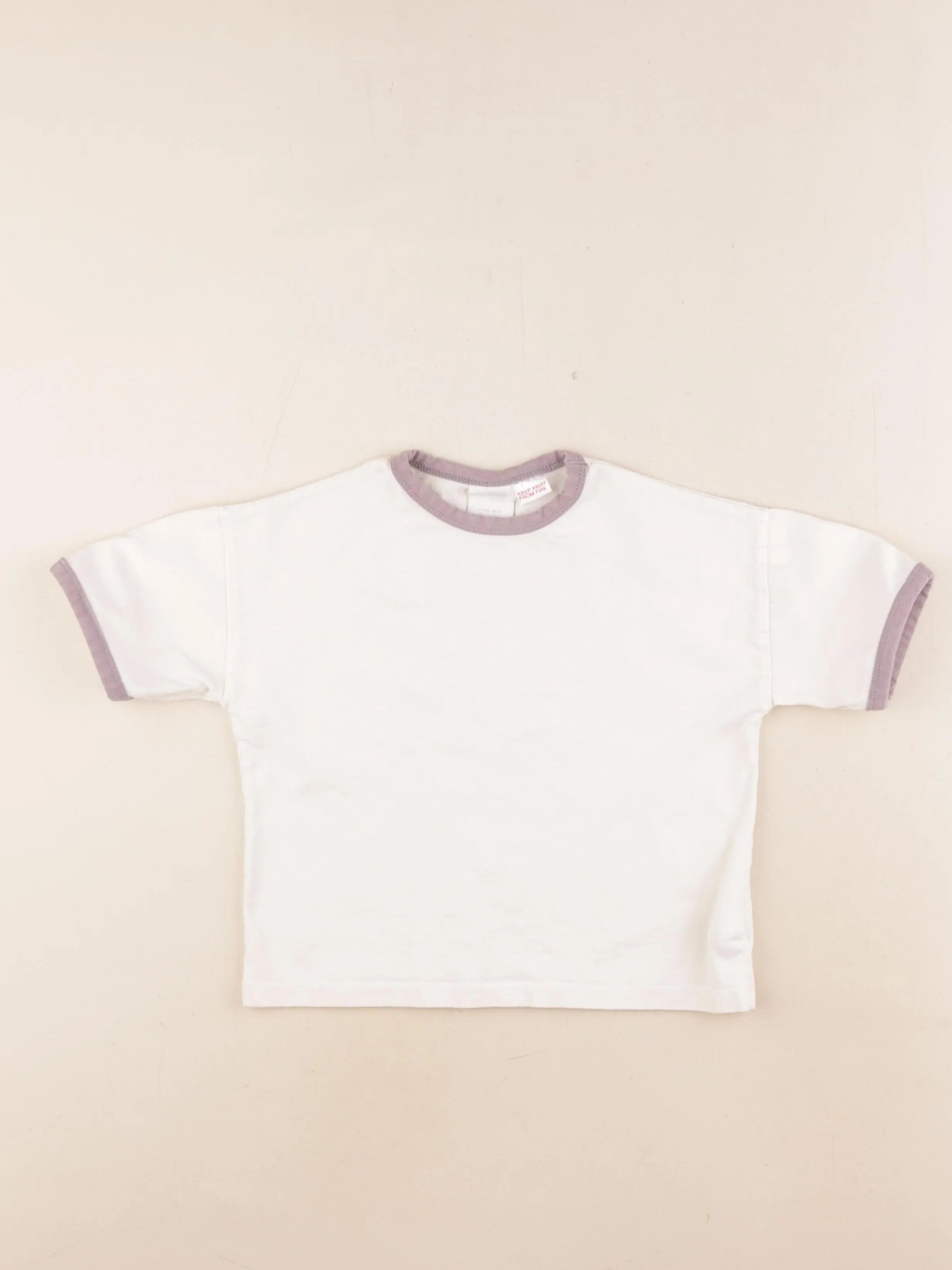 Zara - tee-shirt blanc - 3 ans
