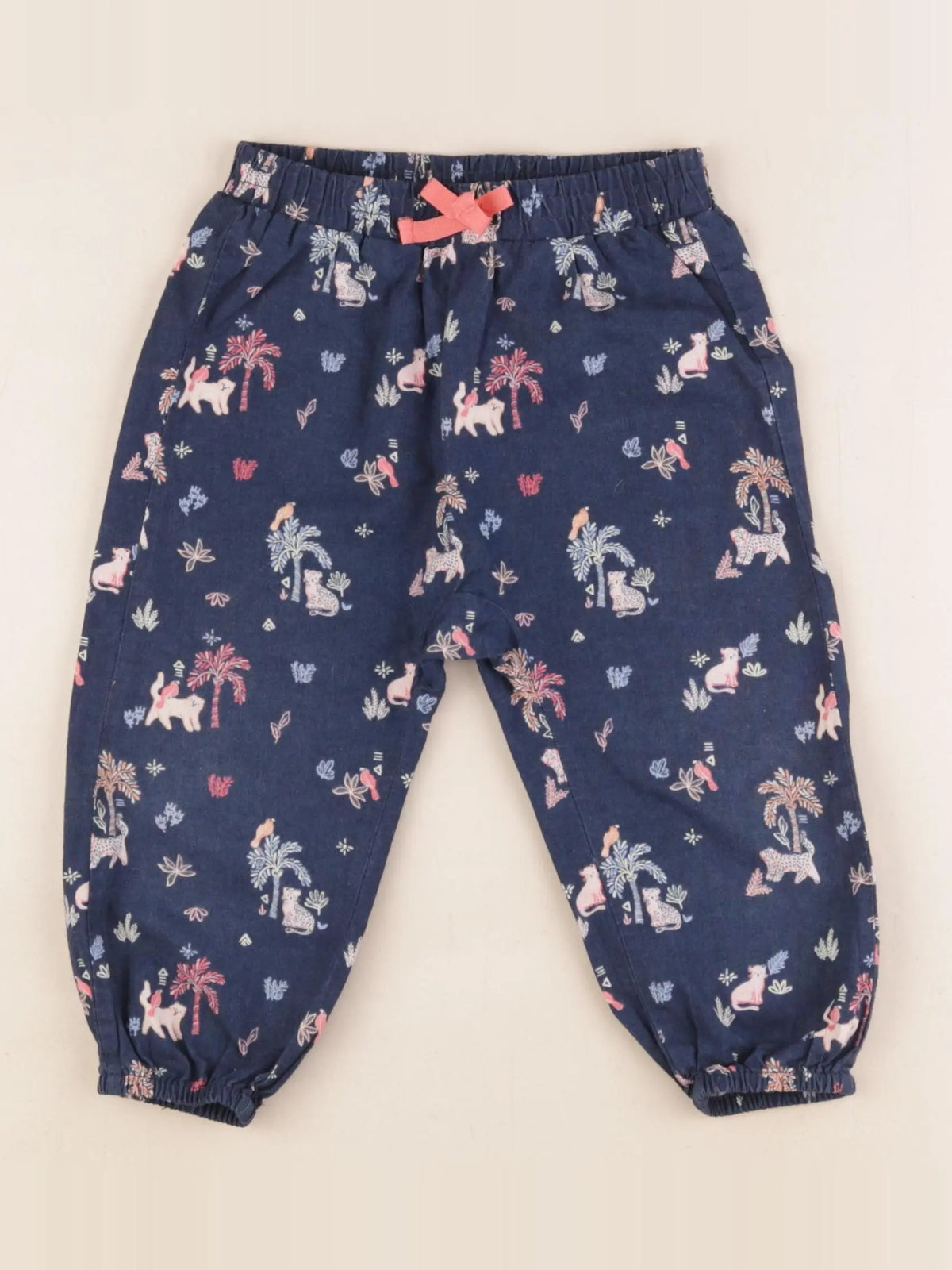 Tape à l'oeil - pantalon bleu - 24 mois