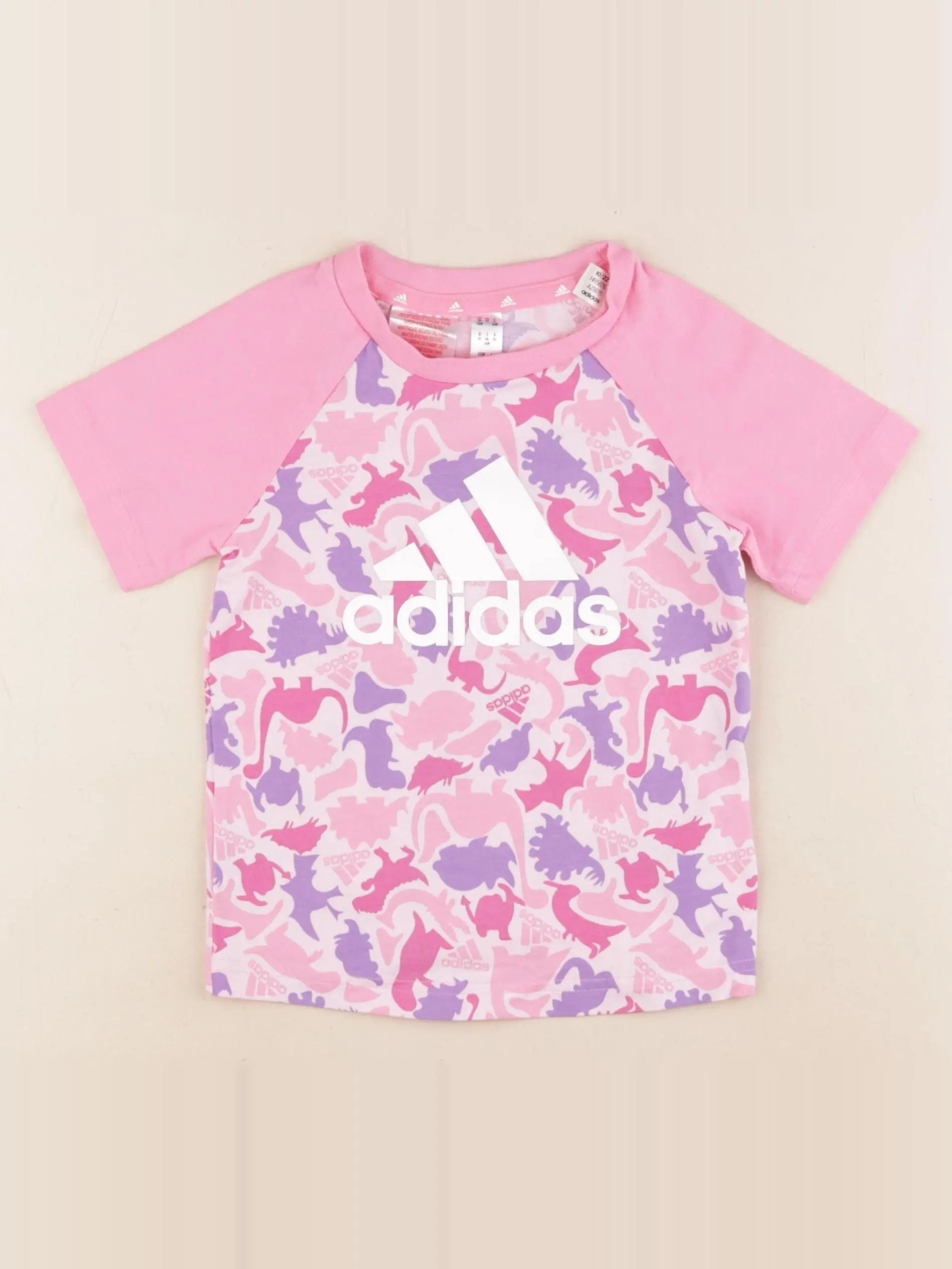 Adidas - tee-shirt rose - 18/24 mois