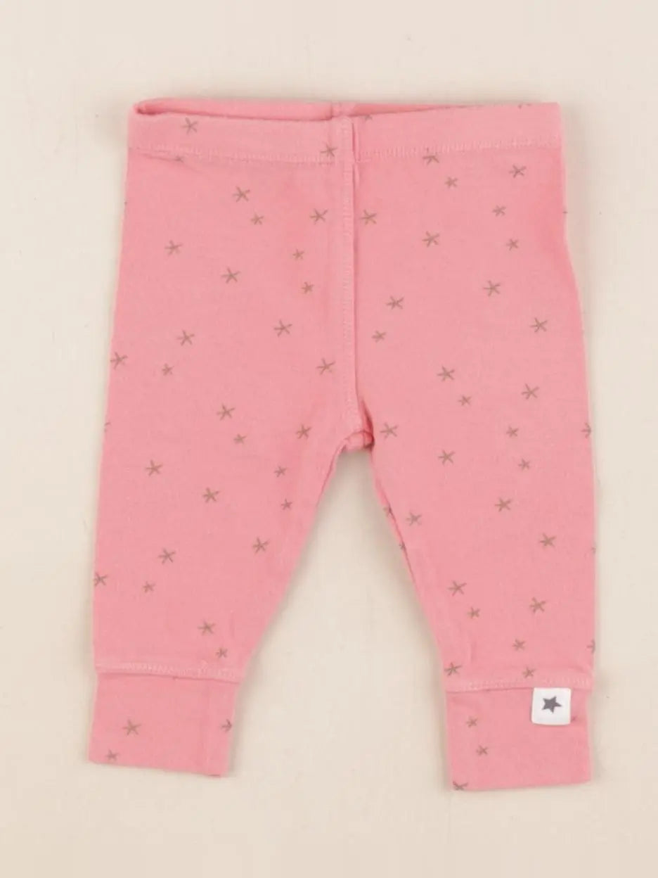 Tape à l'oeil - legging rose - 3 mois