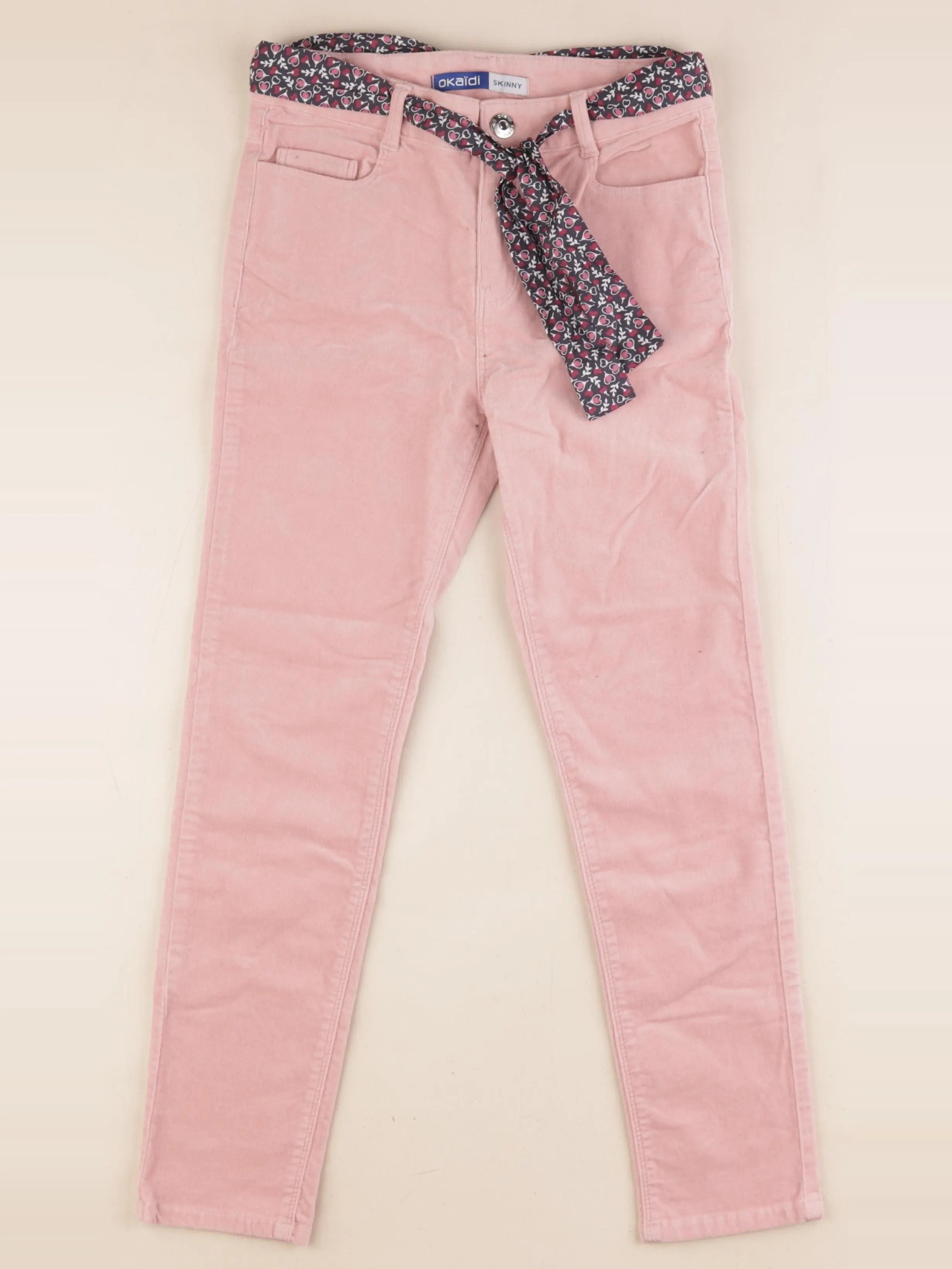 Okaidi - pantalon rose - 9 ans