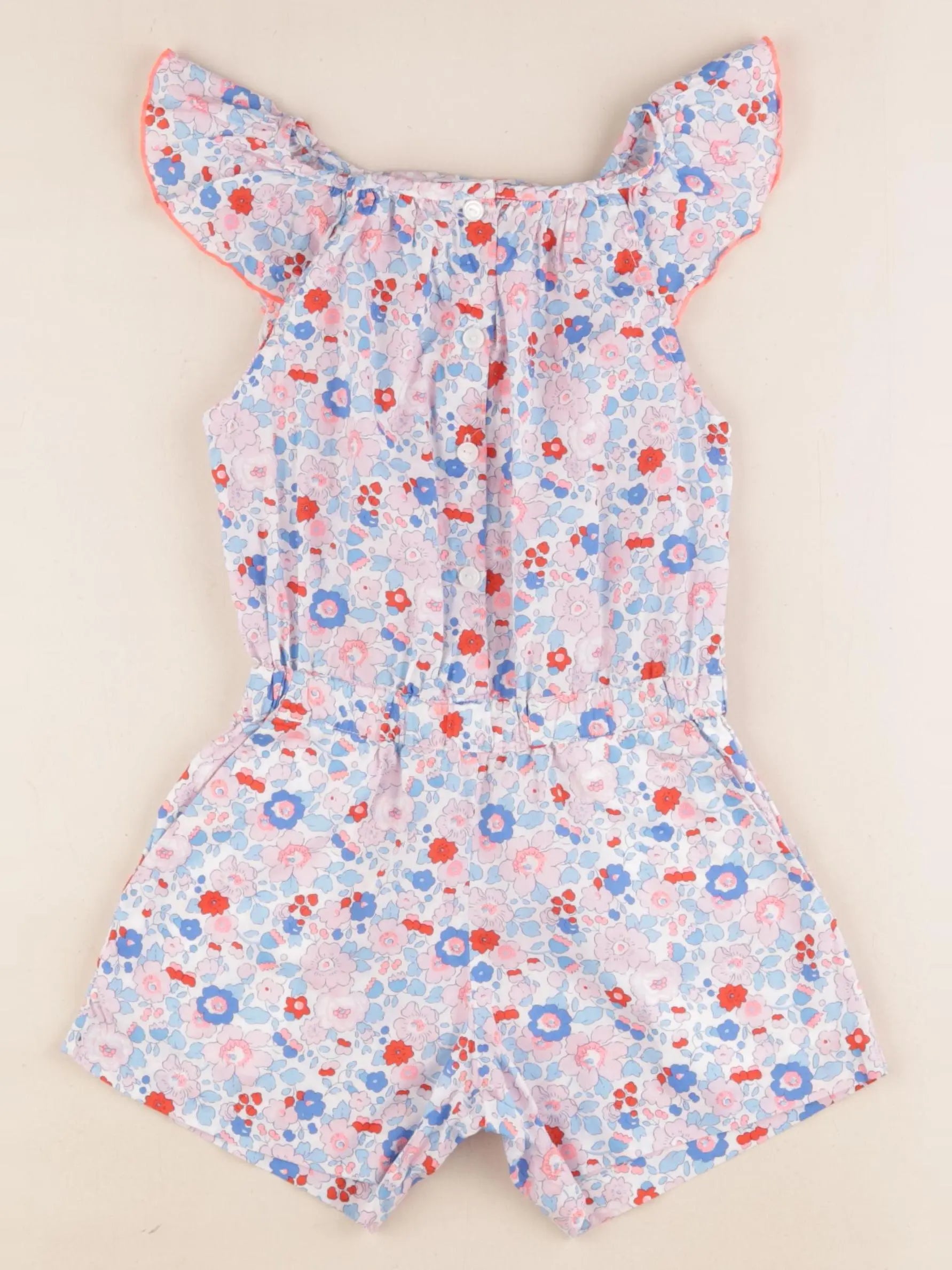 Jacadi - combinaison liberty multicolore - 6 ans